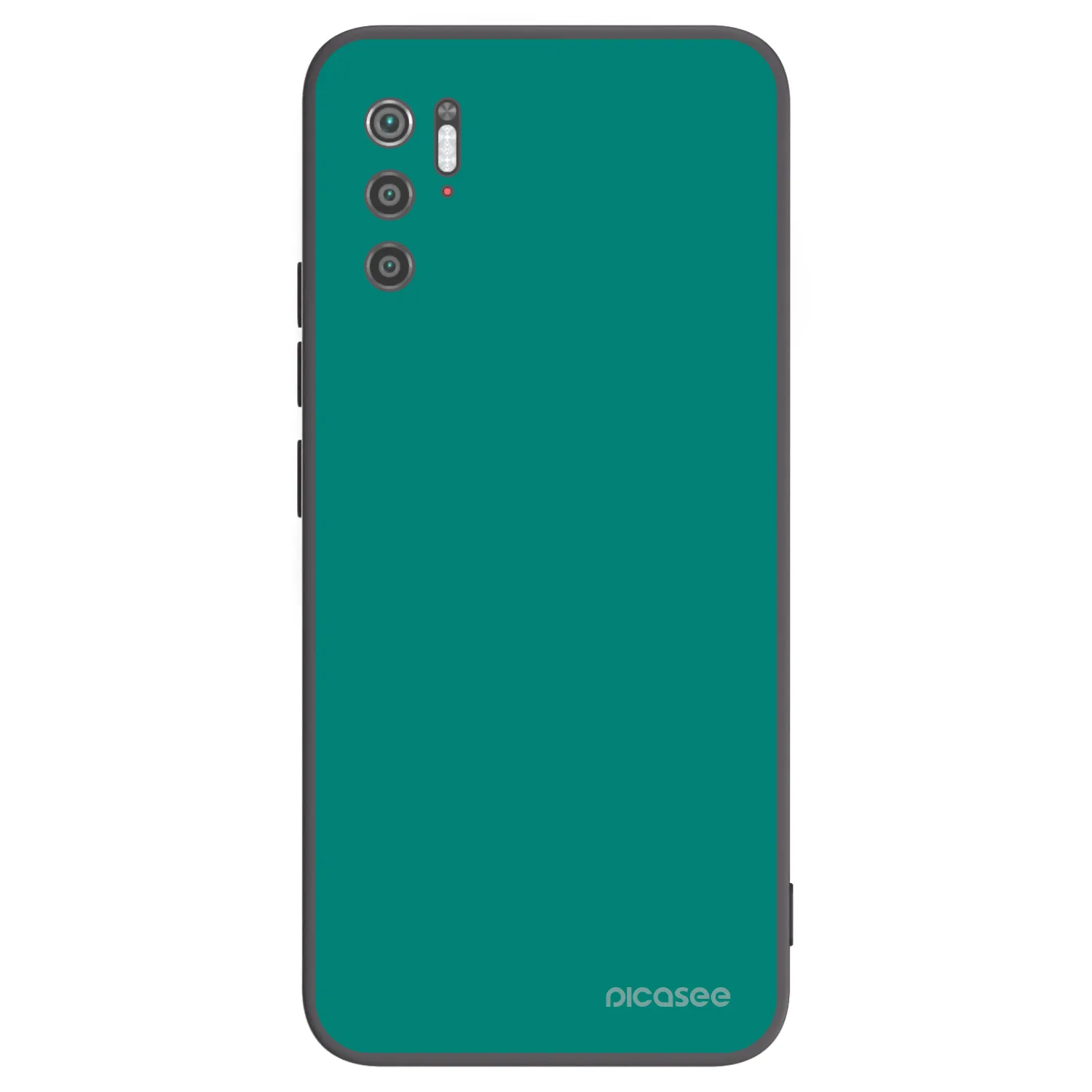 Picasee silikonový černý obal pro Xiaomi Poco M3 Pro 5G - Emerald Mist