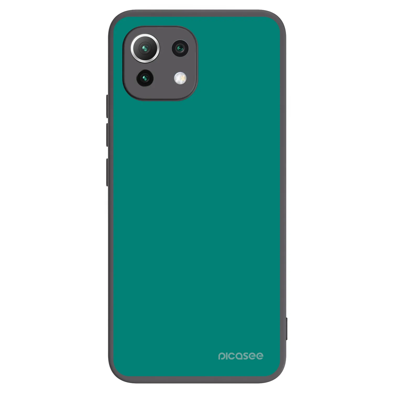 Picasee silikonový černý obal pro Xiaomi 11 Lite 5G NE - Emerald Mist