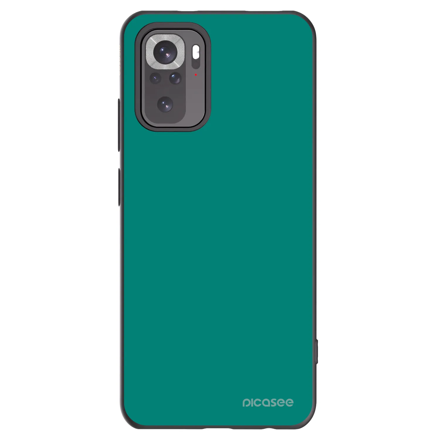 Picasee silikonový černý obal pro Xiaomi Redmi Note 11S 4G - Emerald Mist