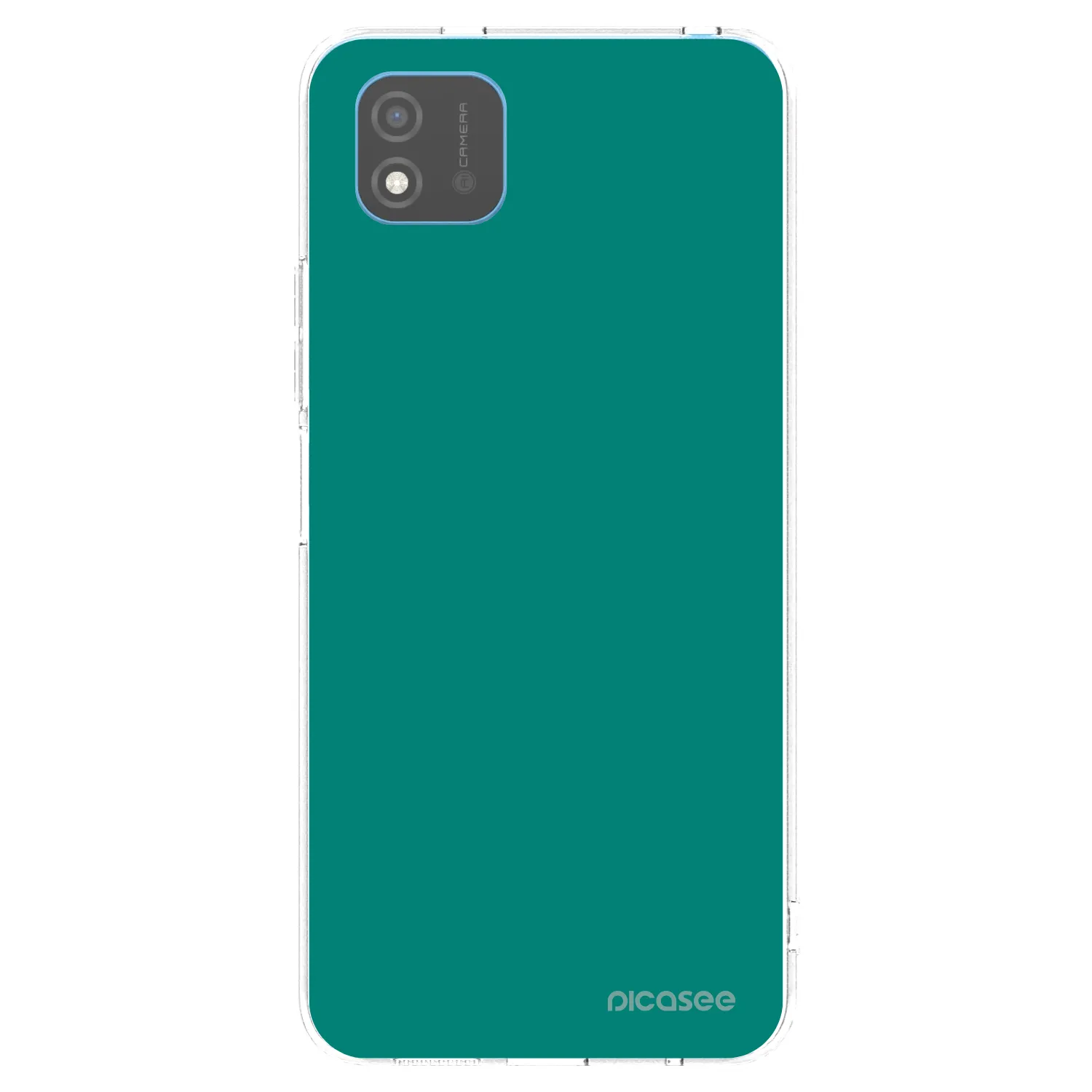Picasee silikonový průhledný obal pro Realme C11 (2021) - Emerald Mist