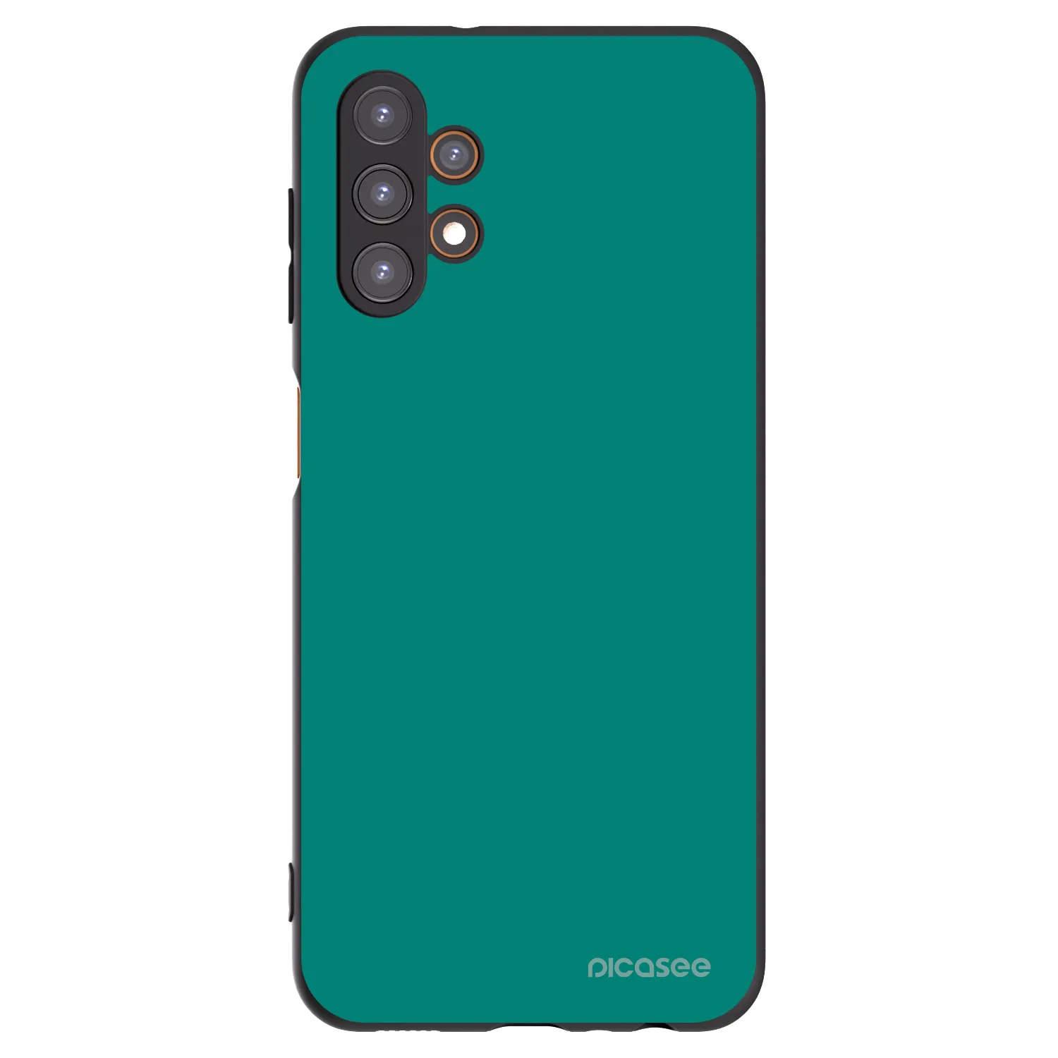 Picasee silikonový černý obal pro Samsung Galaxy A13 4G A135 - Emerald Mist