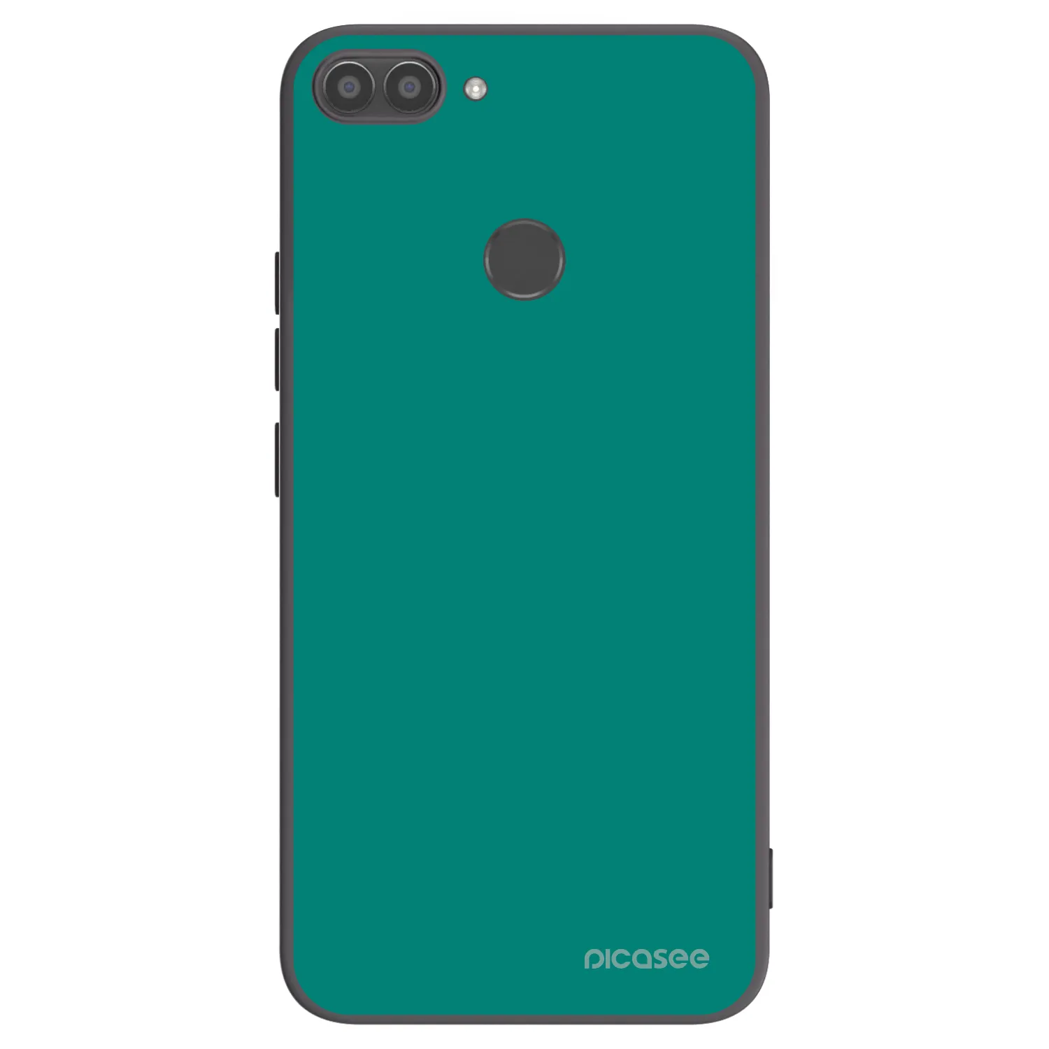 Picasee silikonový černý obal pro Huawei P Smart - Emerald Mist