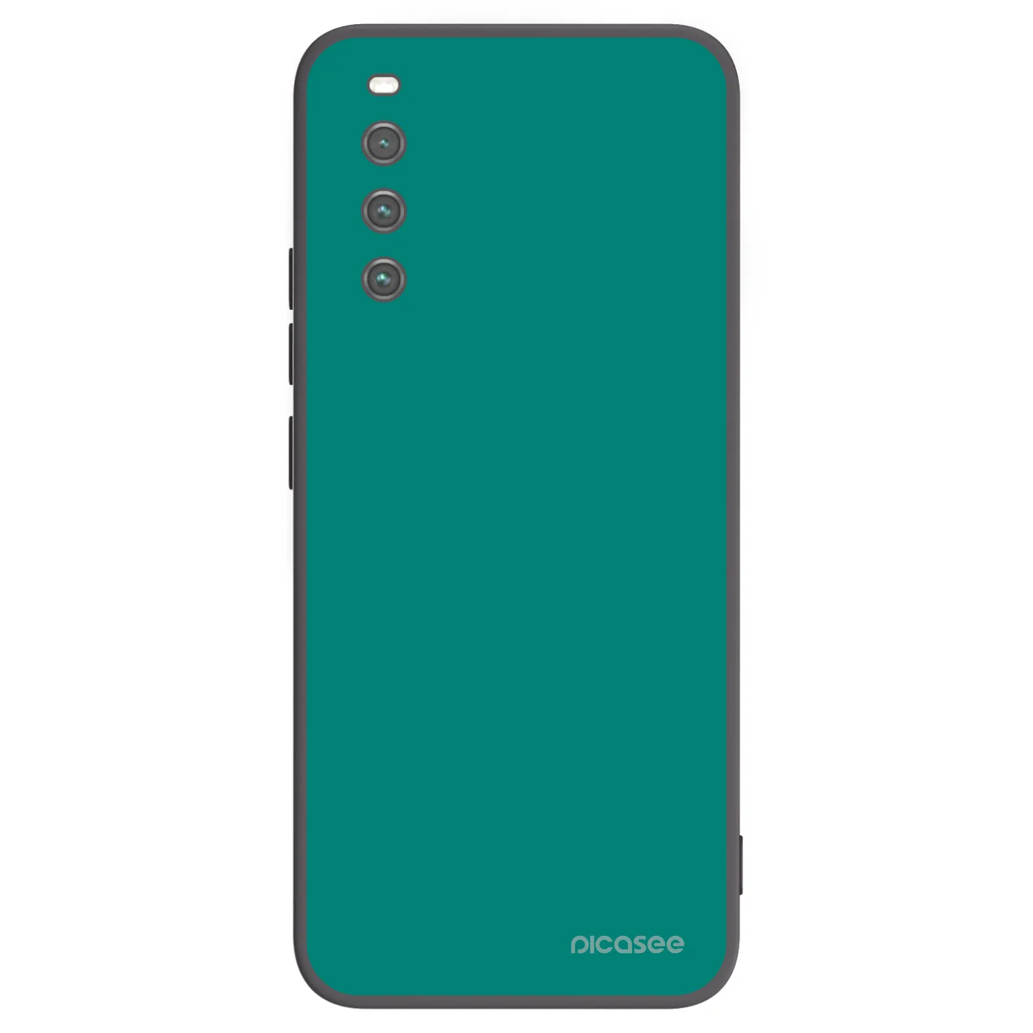 Picasee silikonový černý obal pro Sony Xperia 10 IV 5G - Emerald Mist