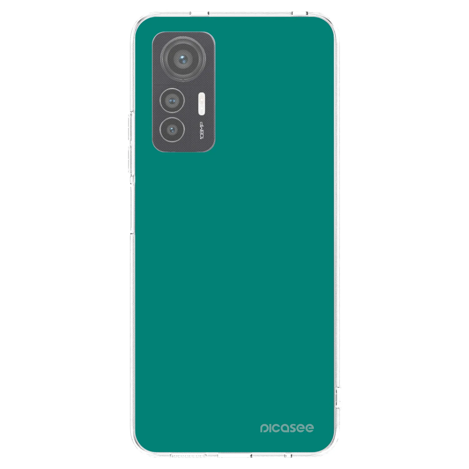 Picasee silikonový průhledný obal pro Xiaomi 12 Lite - Emerald Mist