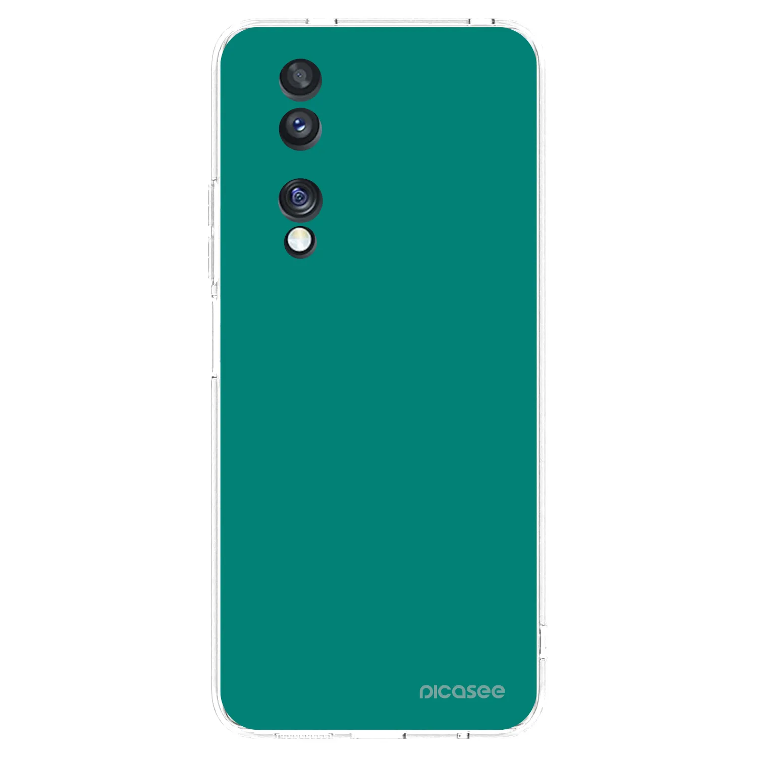 Picasee silikonový průhledný obal pro Honor 70 - Emerald Mist