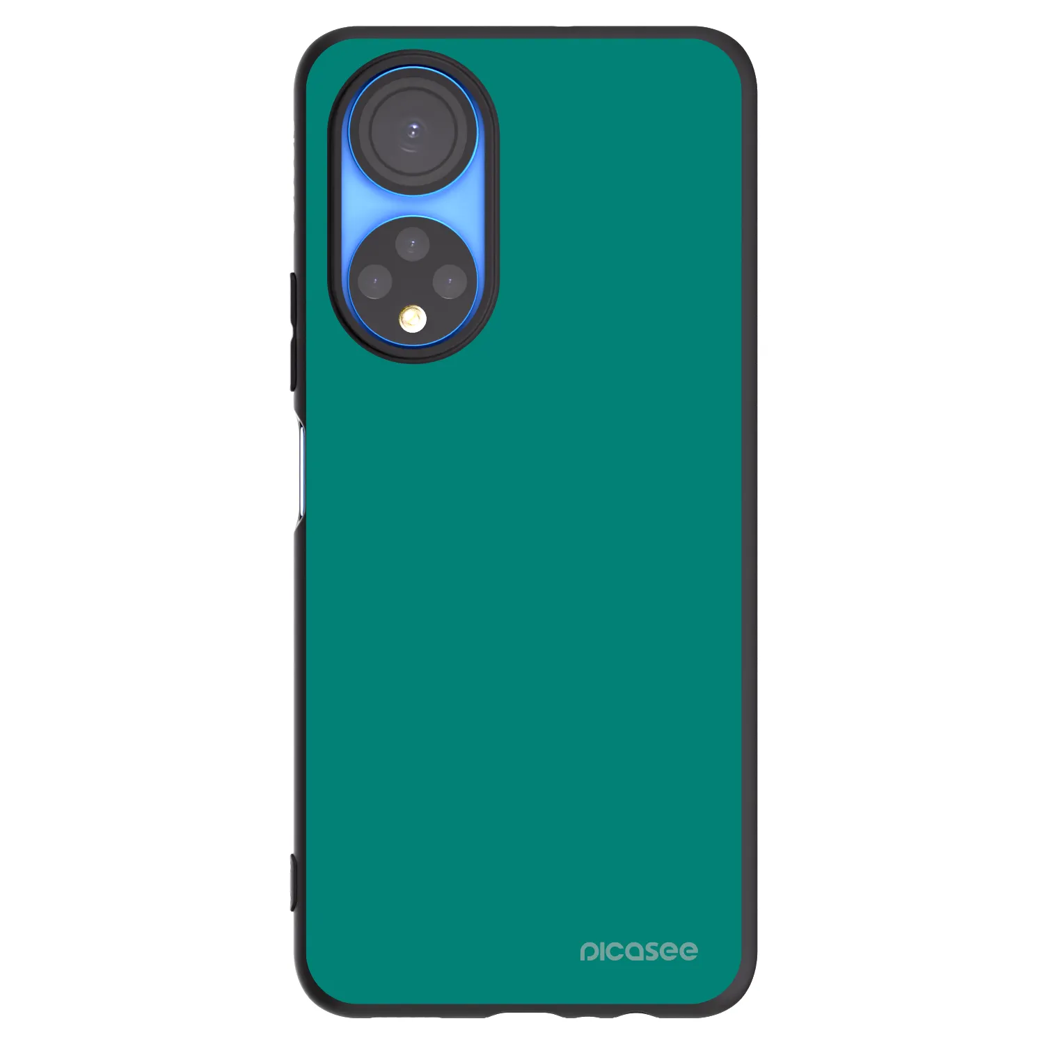 Picasee silikonový černý obal pro Honor X7 - Emerald Mist