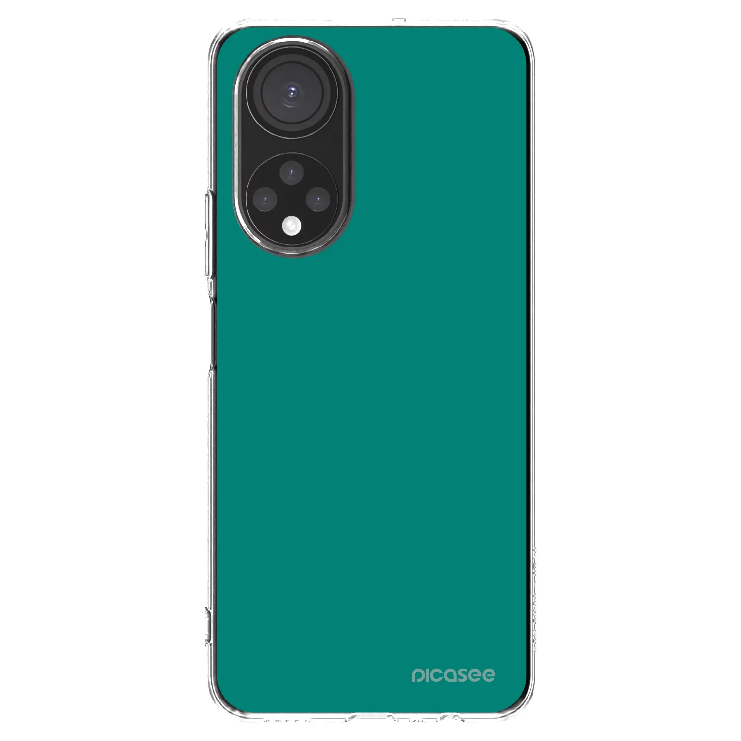 Picasee silikonový průhledný obal pro Honor X7 - Emerald Mist