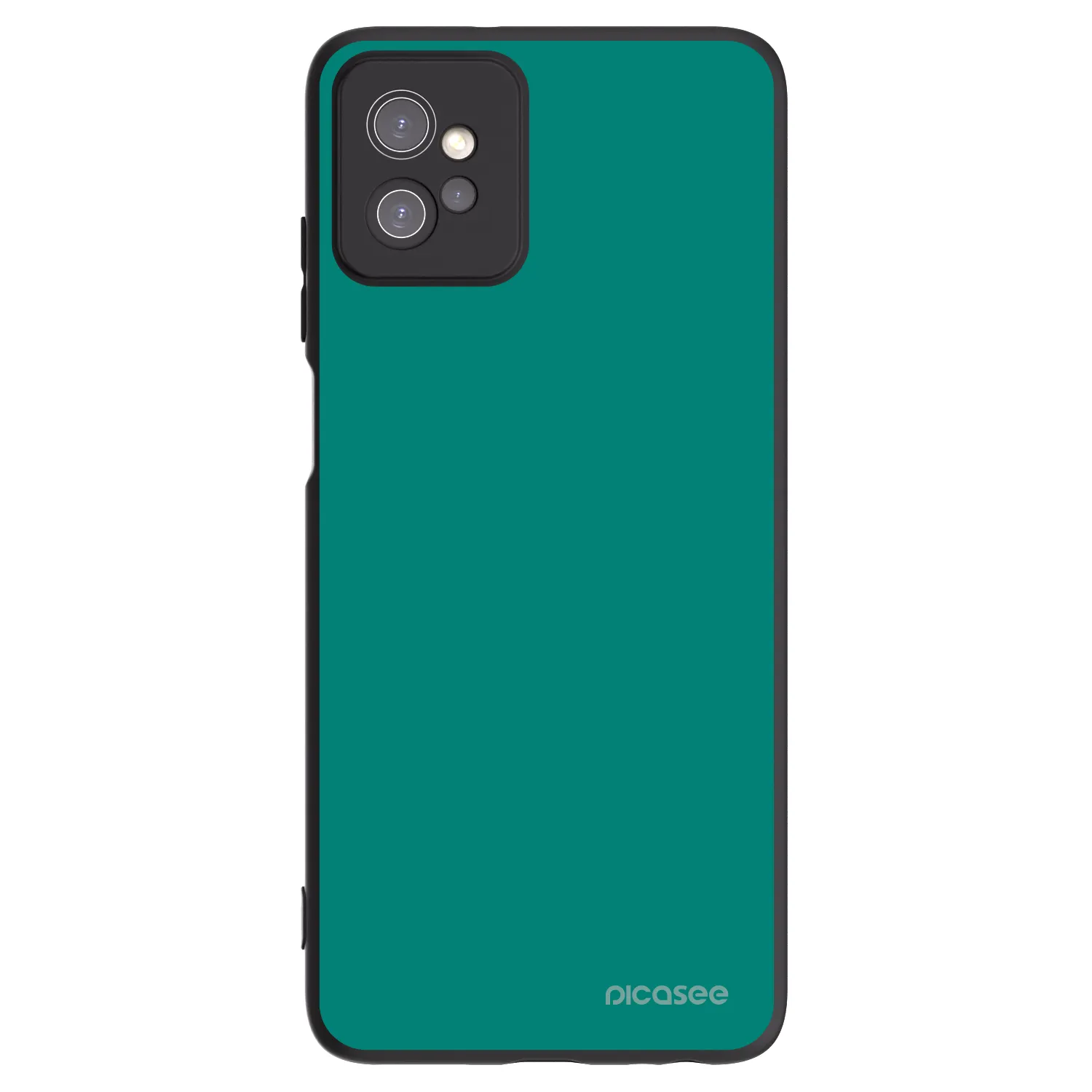 Picasee silikonový černý obal pro Motorola Moto G32 - Emerald Mist