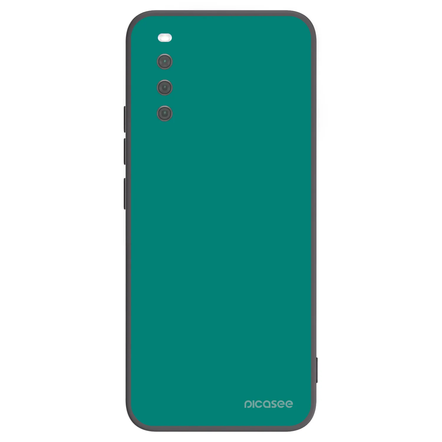 Picasee silikonový černý obal pro Sony Xperia 10 III - Emerald Mist