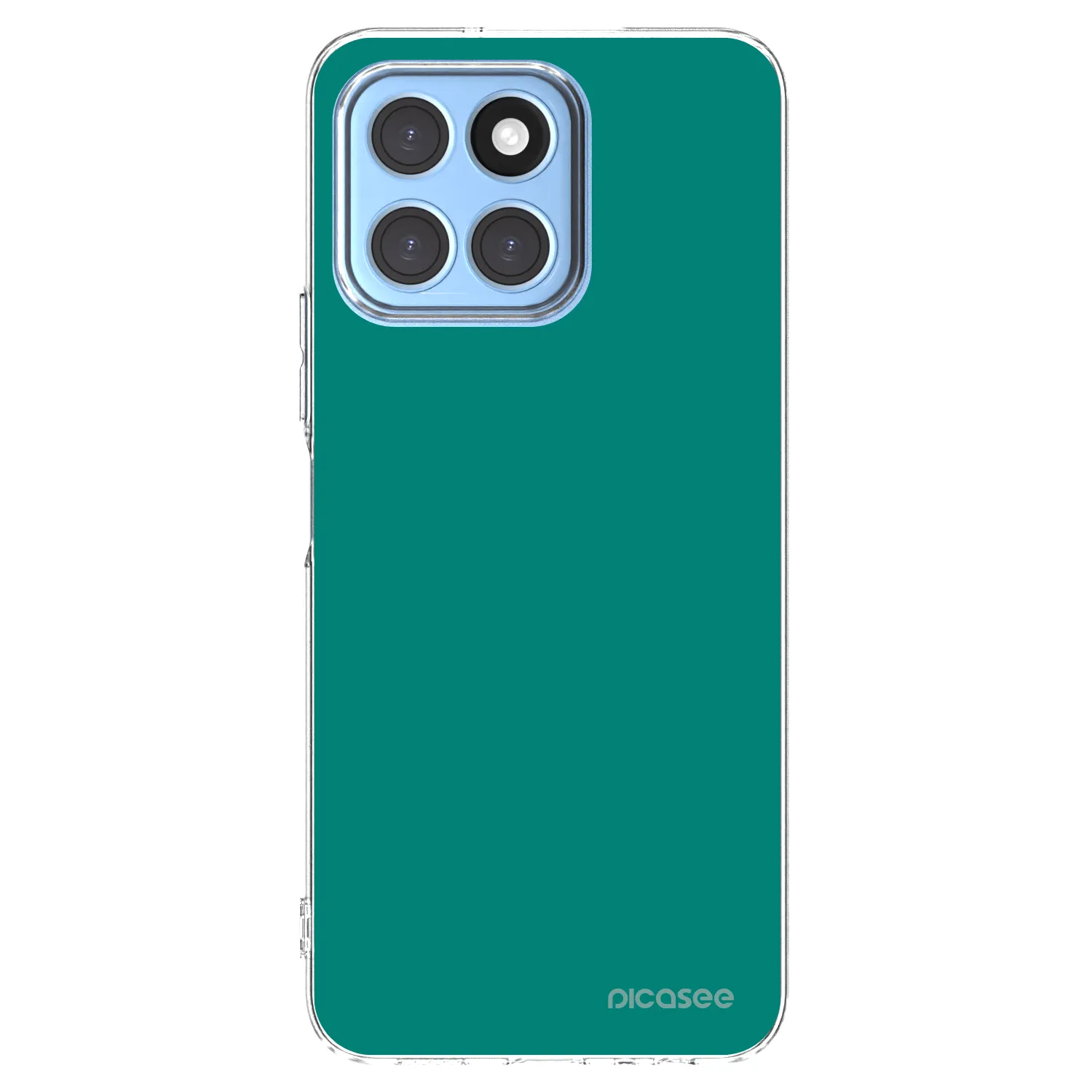 Picasee silikonový průhledný obal pro Honor X6 - Emerald Mist