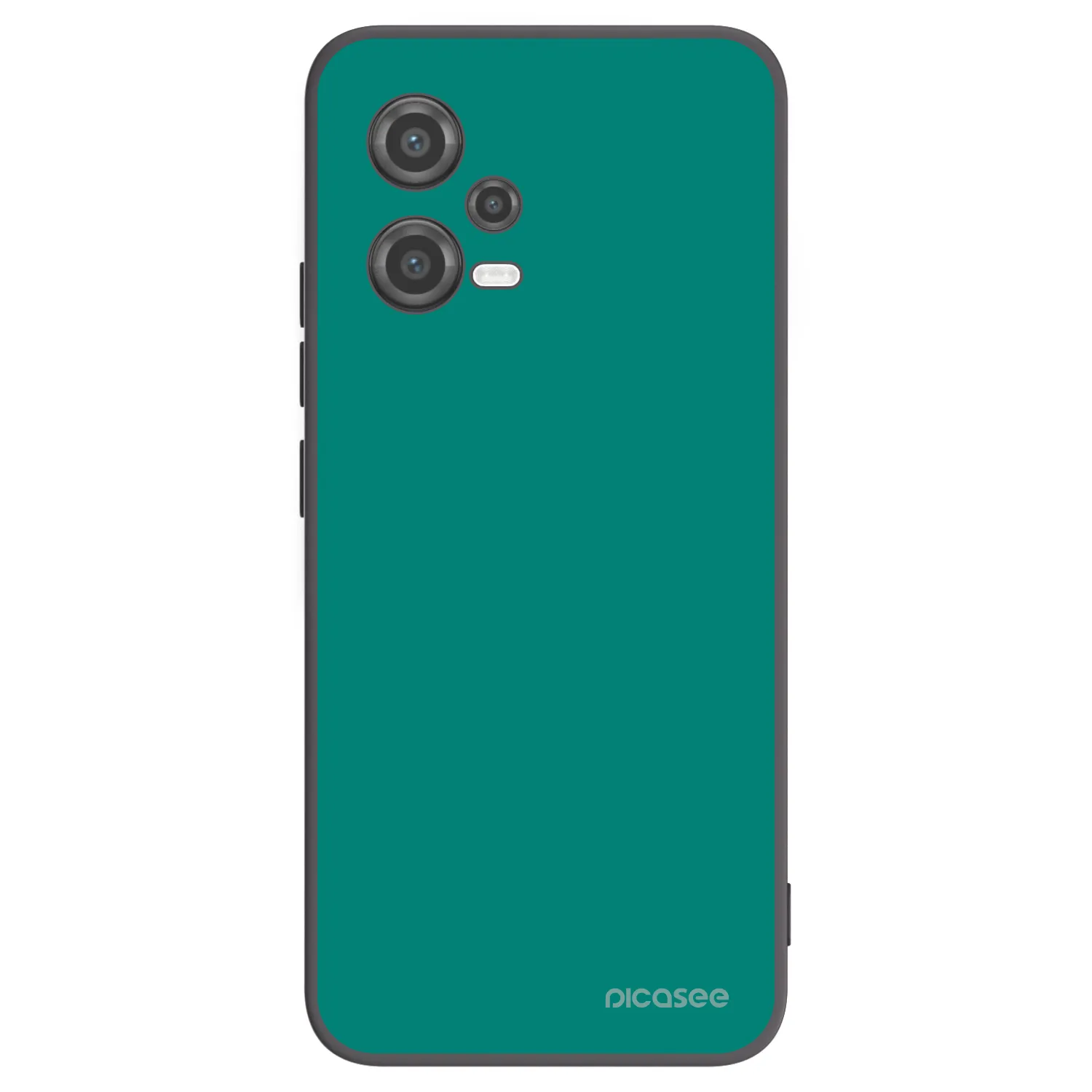 Picasee silikonový černý obal pro Xiaomi Poco X5 - Emerald Mist