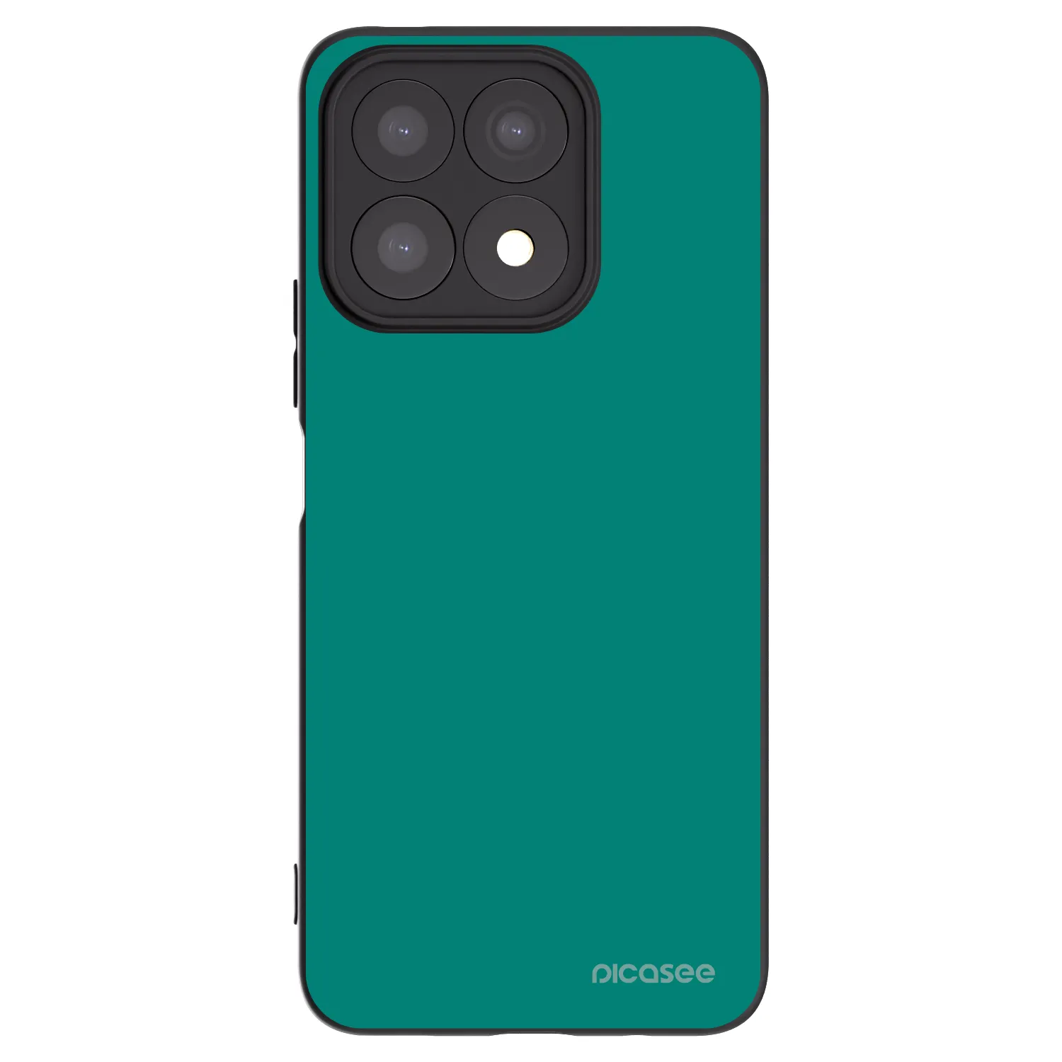 Picasee silikonový černý obal pro Honor X8a - Emerald Mist