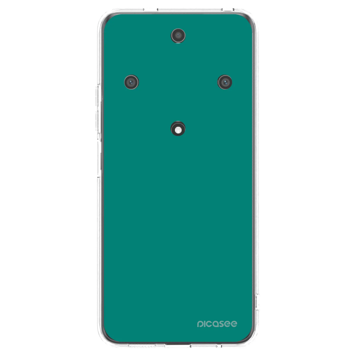 Picasee silikonový průhledný obal pro Honor Magic5 Lite 5G - Emerald Mist