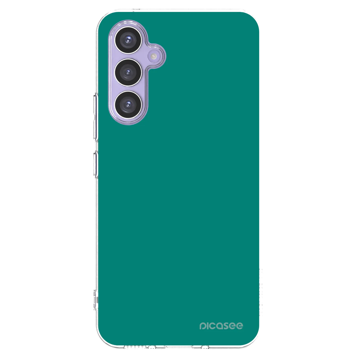 Picasee silikonový průhledný obal pro Samsung Galaxy A54 5G A546B - Emerald Mist