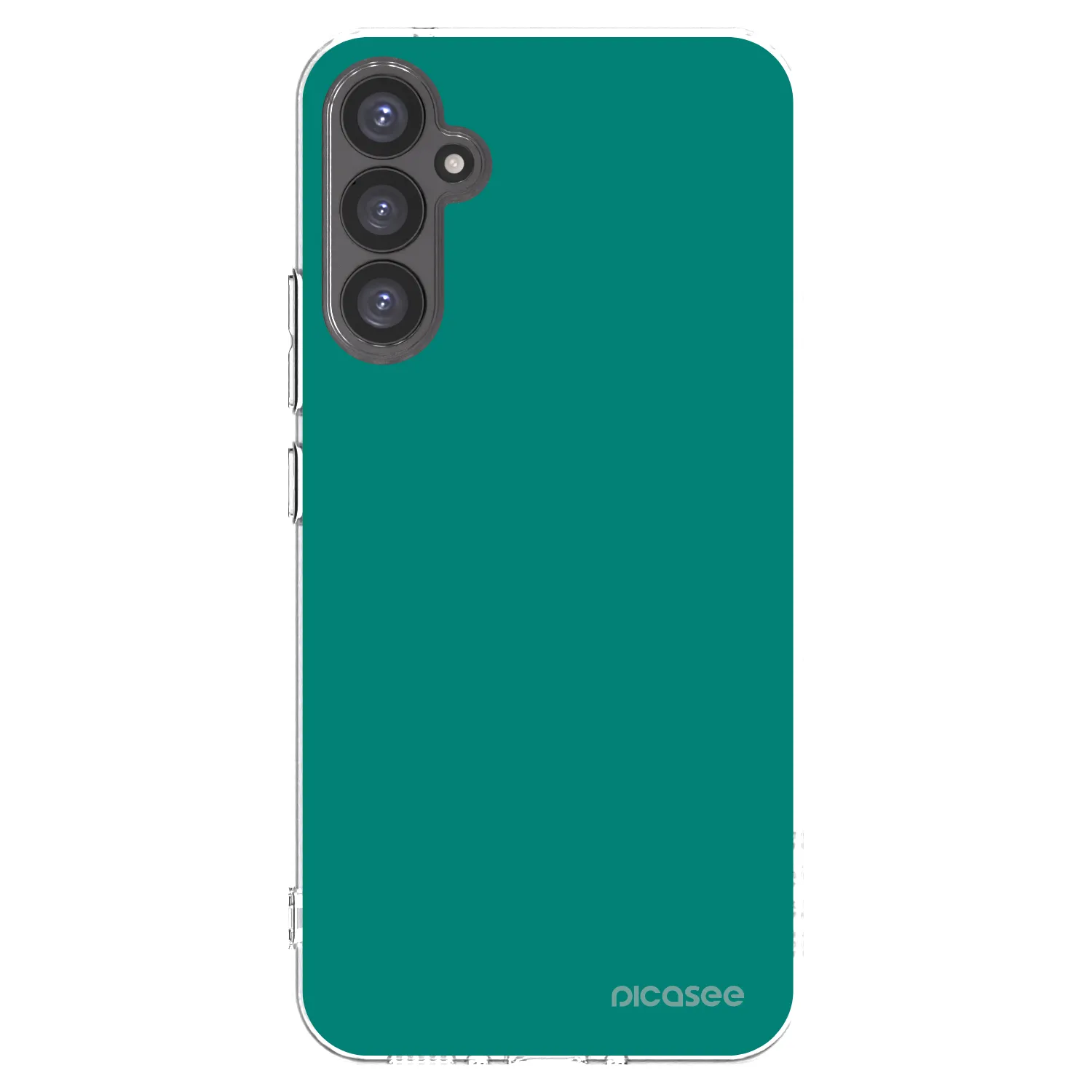 Picasee silikonový průhledný obal pro Samsung Galaxy A34 5G A346B - Emerald Mist