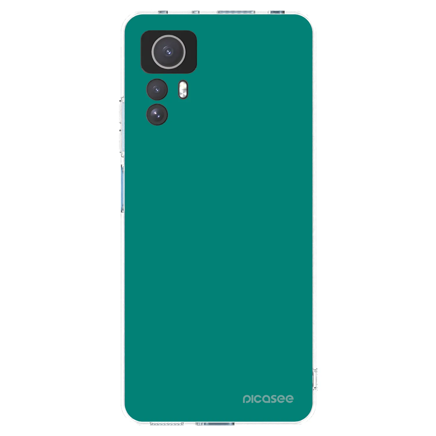 Picasee silikonový průhledný obal pro Xiaomi Redmi Note 12S - Emerald Mist