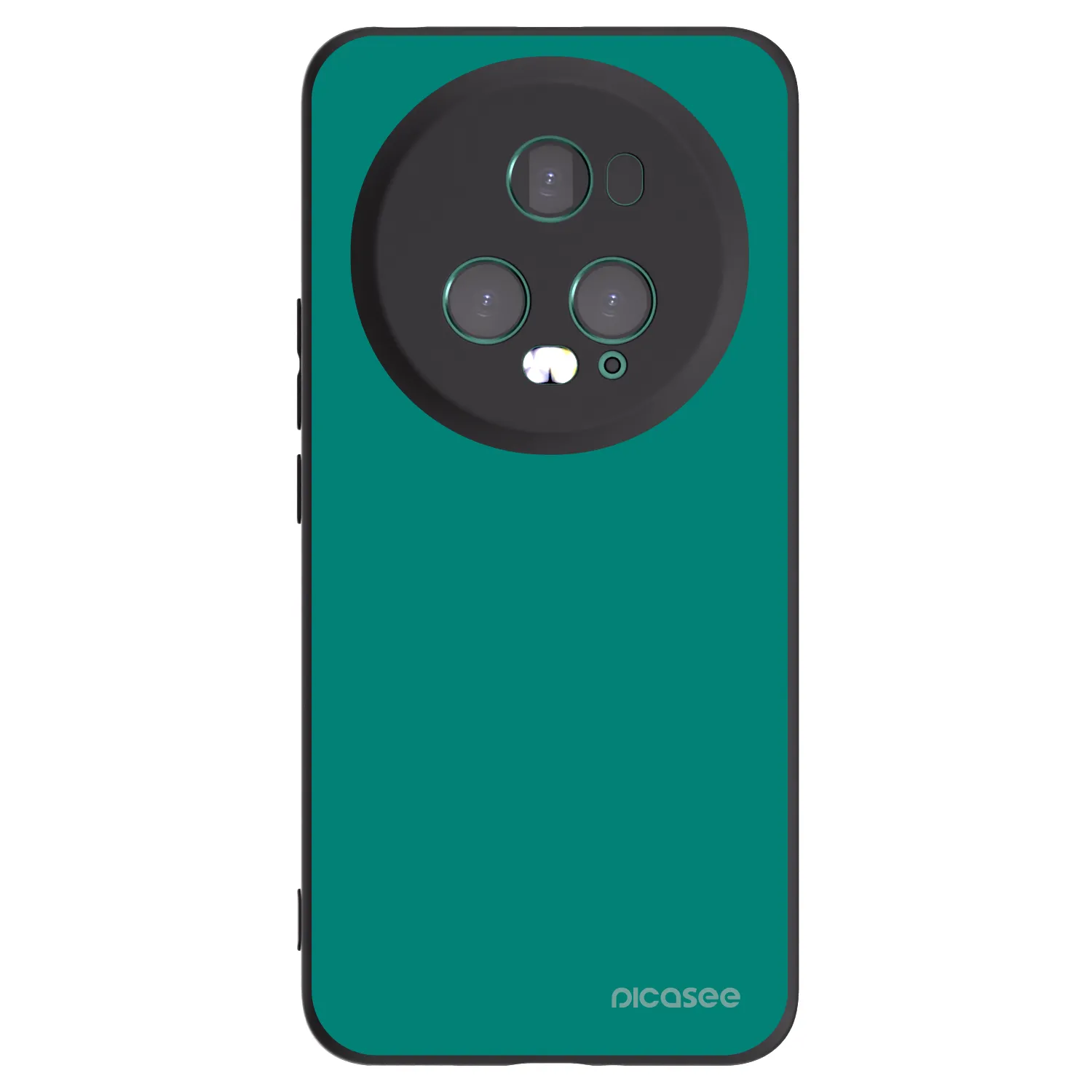 Picasee silikonový černý obal pro Honor Magic5 Pro - Emerald Mist