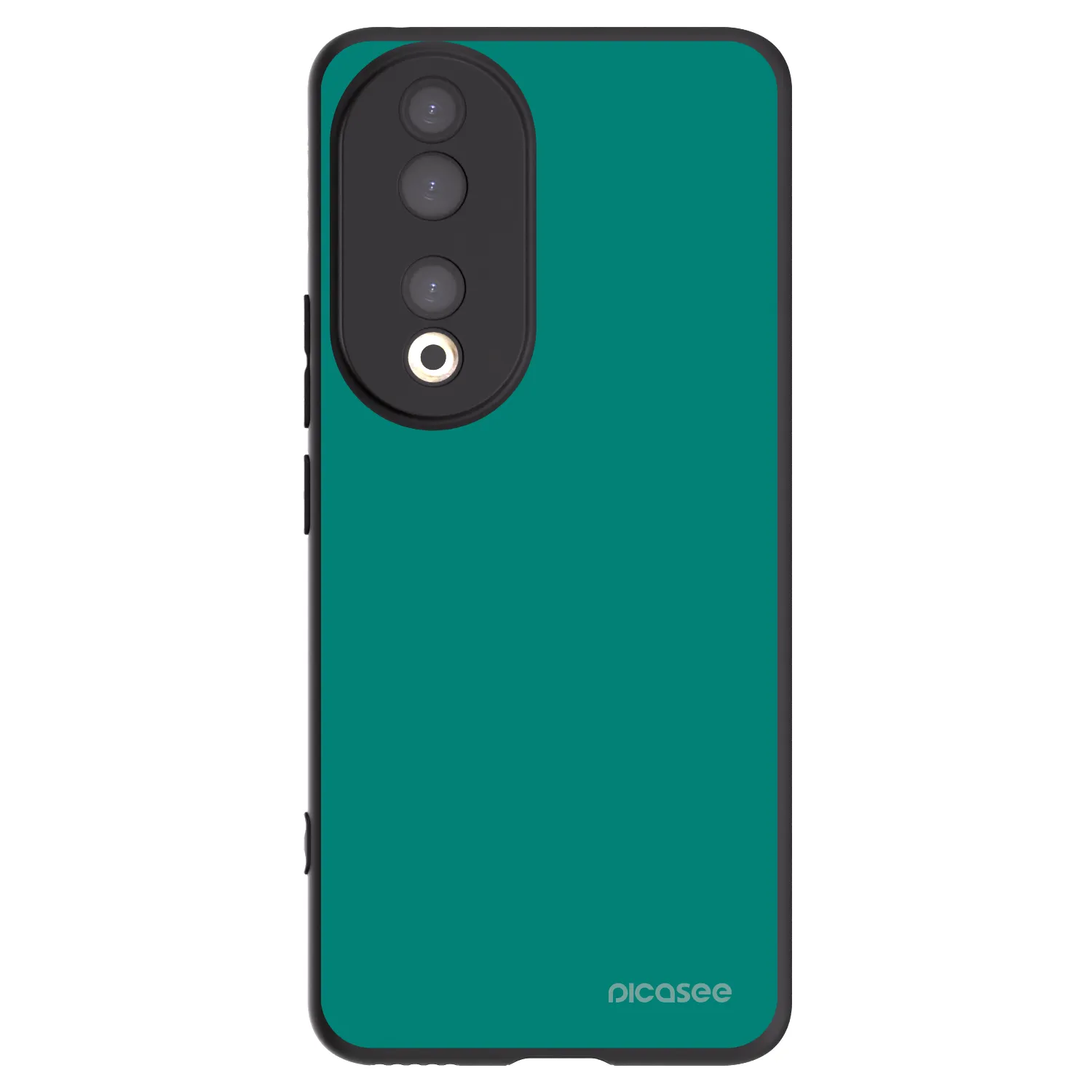 Picasee silikonový černý obal pro Honor 90 5G - Emerald Mist