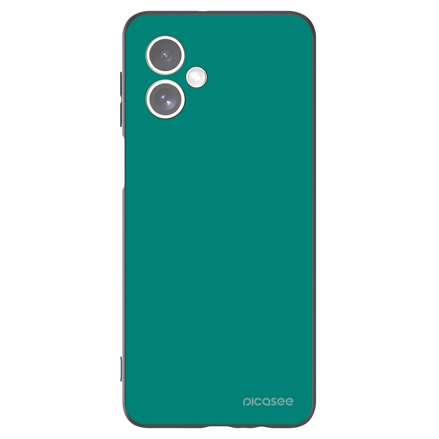 Picasee silikonový černý obal pro Motorola Moto G54 5G - Emerald Mist