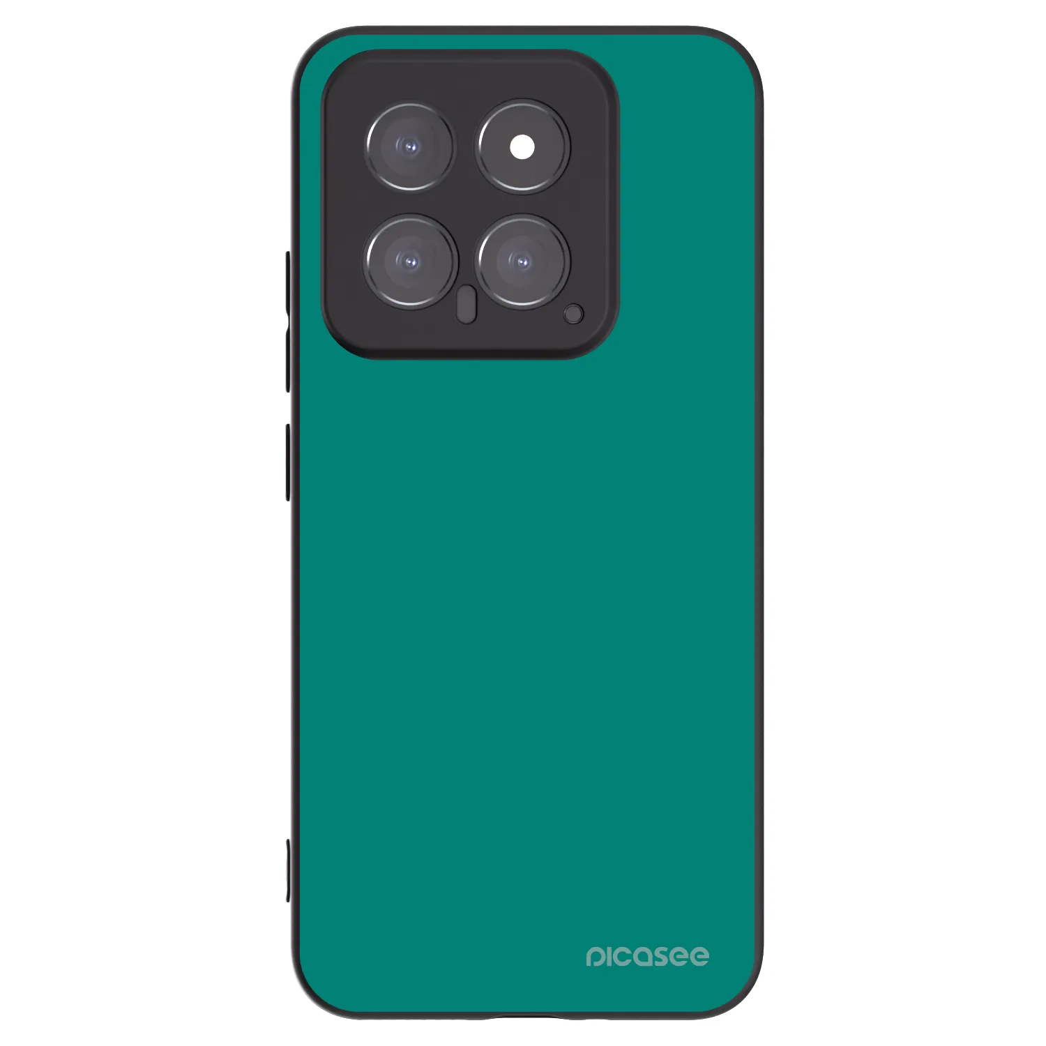 Picasee silikonový černý obal pro Xiaomi 14 - Emerald Mist