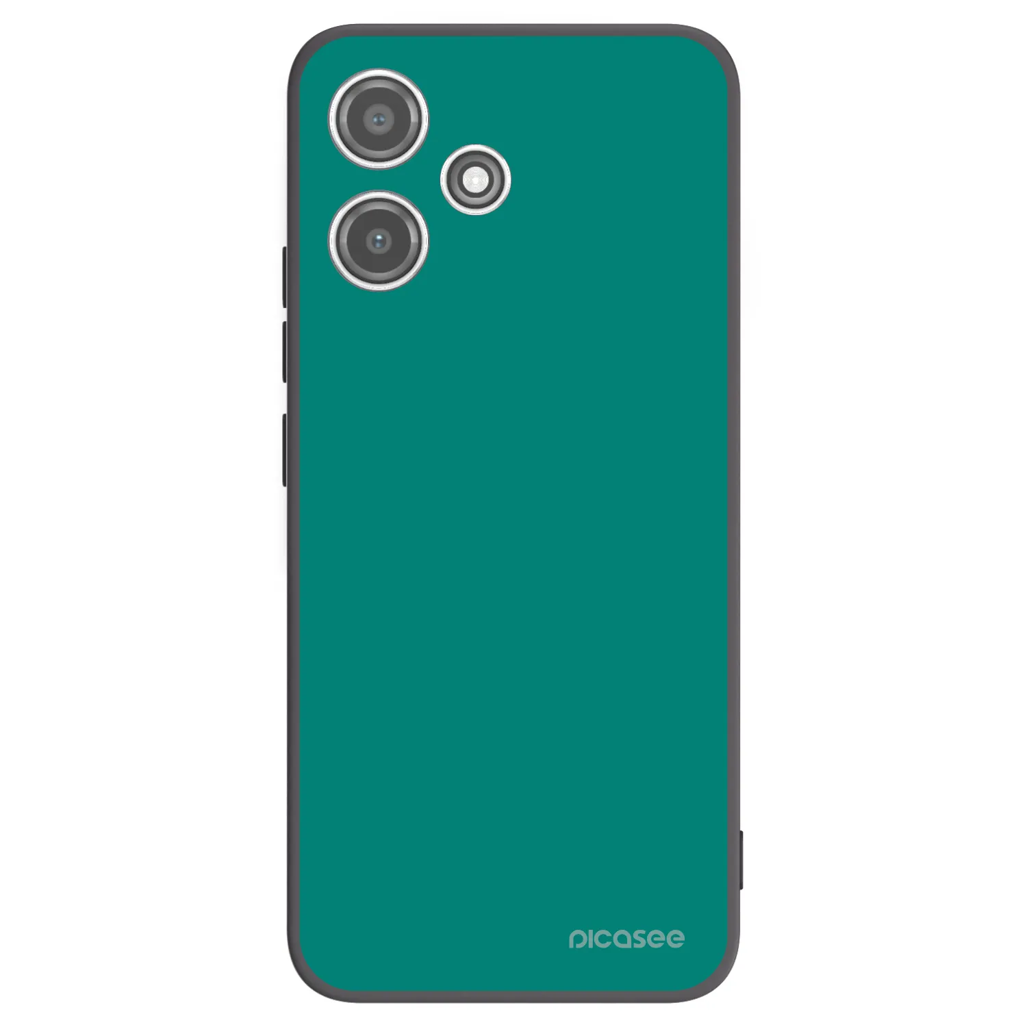 Picasee silikonový černý obal pro Xiaomi Redmi 12 5G - Emerald Mist