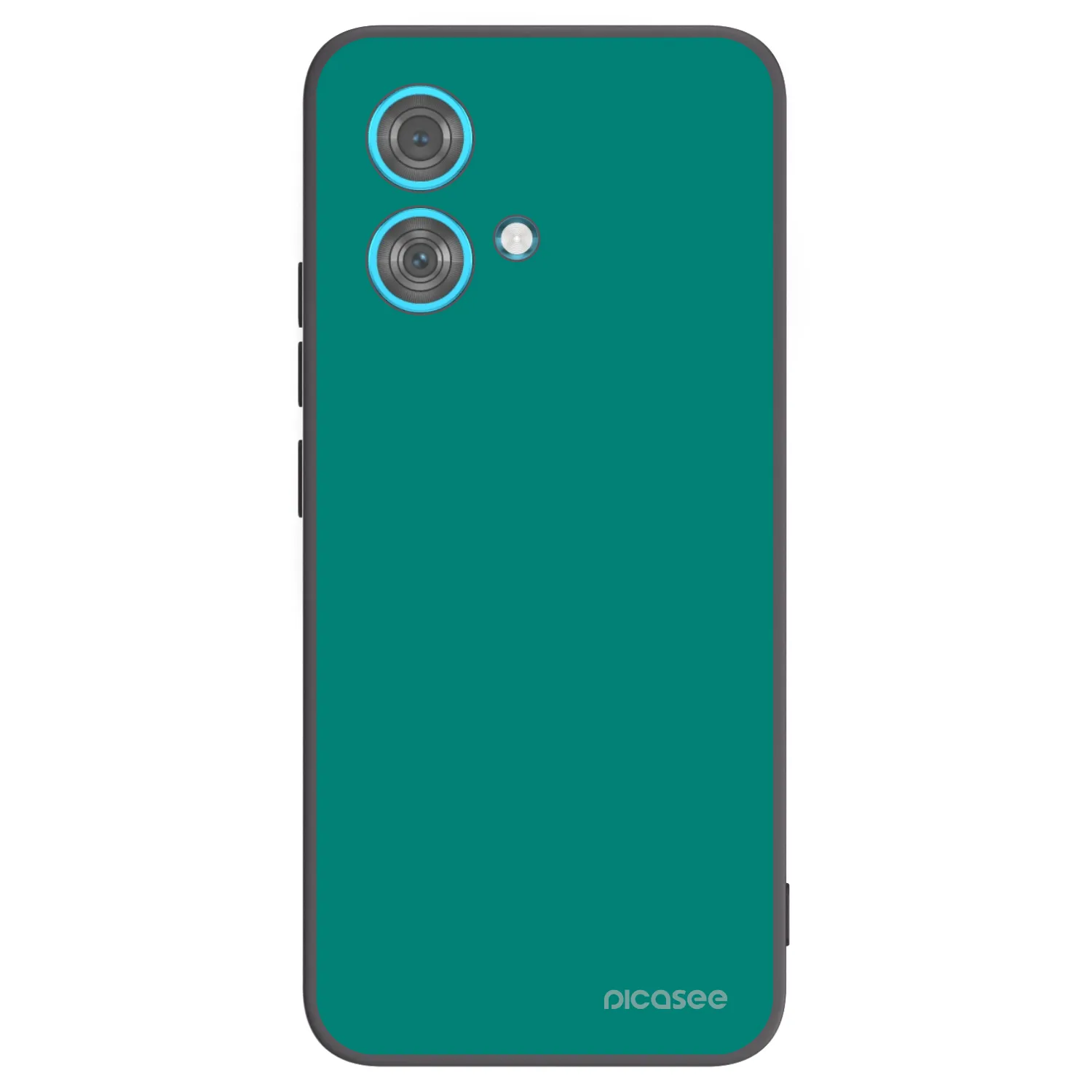 Picasee silikonový černý obal pro Motorola Edge 40 Neo - Emerald Mist