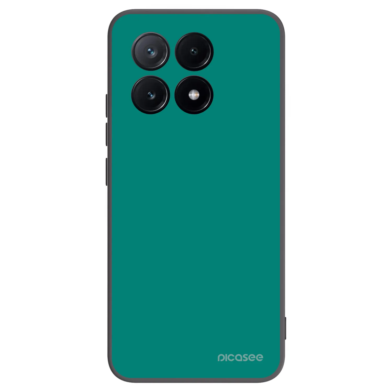Picasee silikonový černý obal pro Xiaomi Poco X6 Pro - Emerald Mist