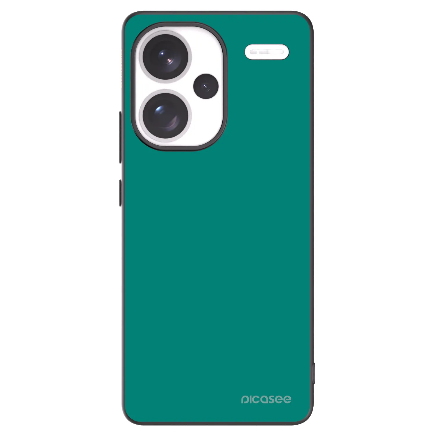 Picasee silikonový černý obal pro Xiaomi Redmi Note 13 Pro+ 5G - Emerald Mist