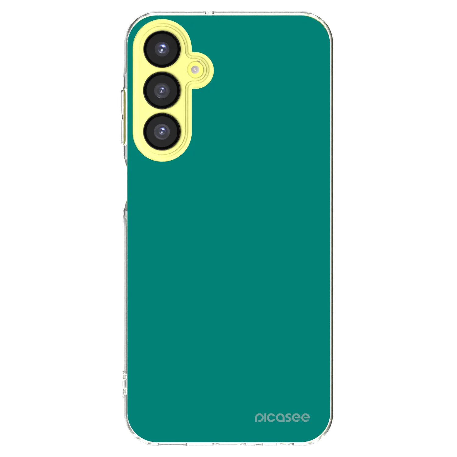 Picasee silikonový průhledný obal pro Samsung Galaxy A25 A256B 5G - Emerald Mist