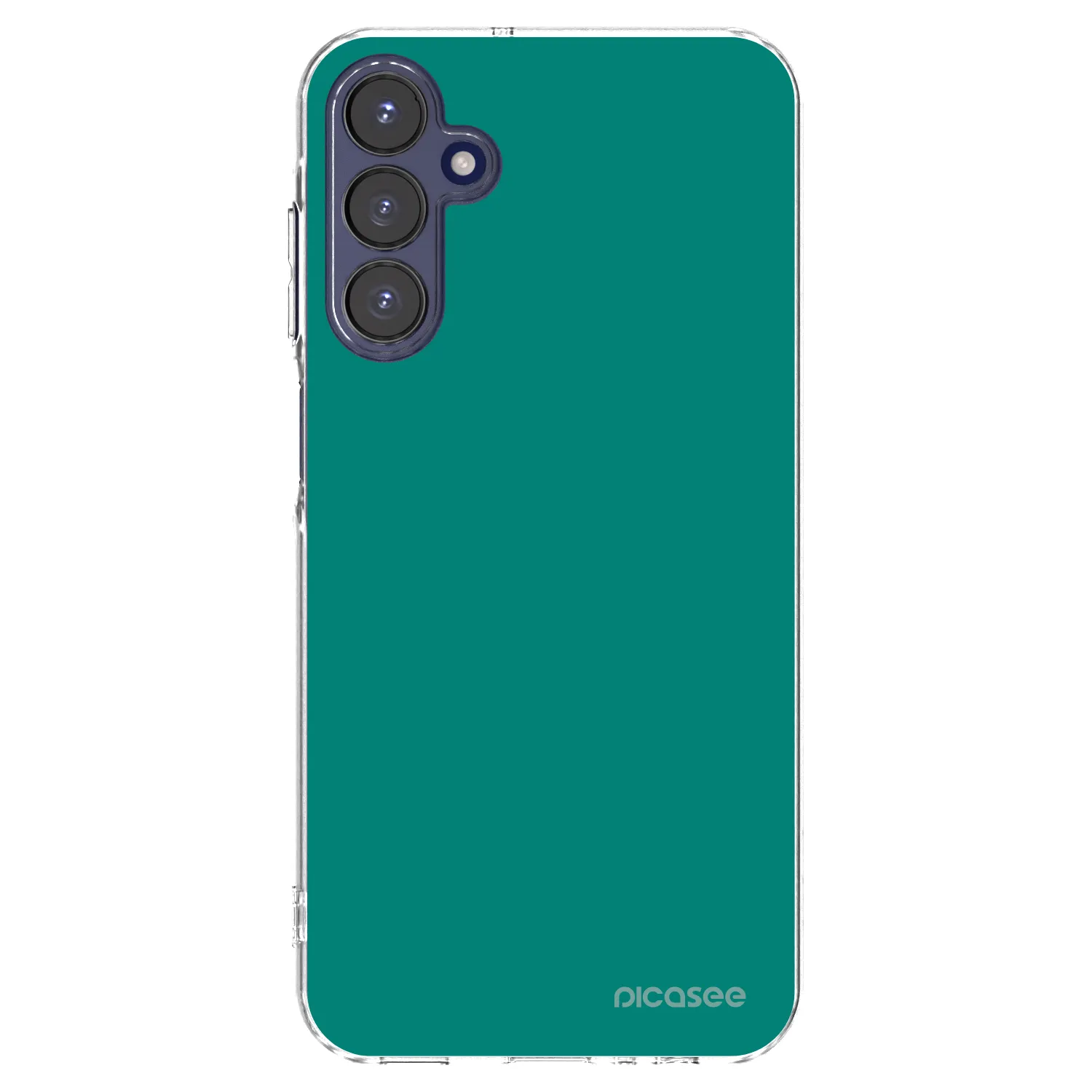 Picasee silikonový průhledný obal pro Samsung Galaxy A15 A155F 4G - Emerald Mist