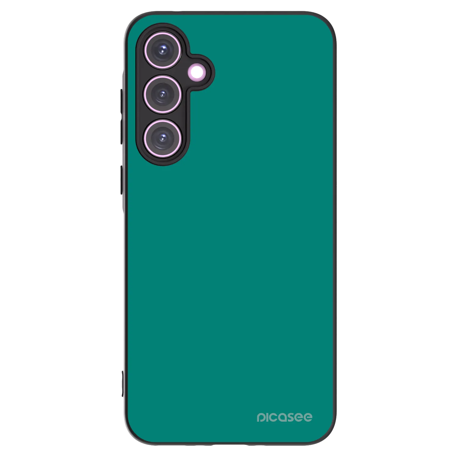 Picasee silikonový černý obal pro Samsung Galaxy A35 5G A356B - Emerald Mist