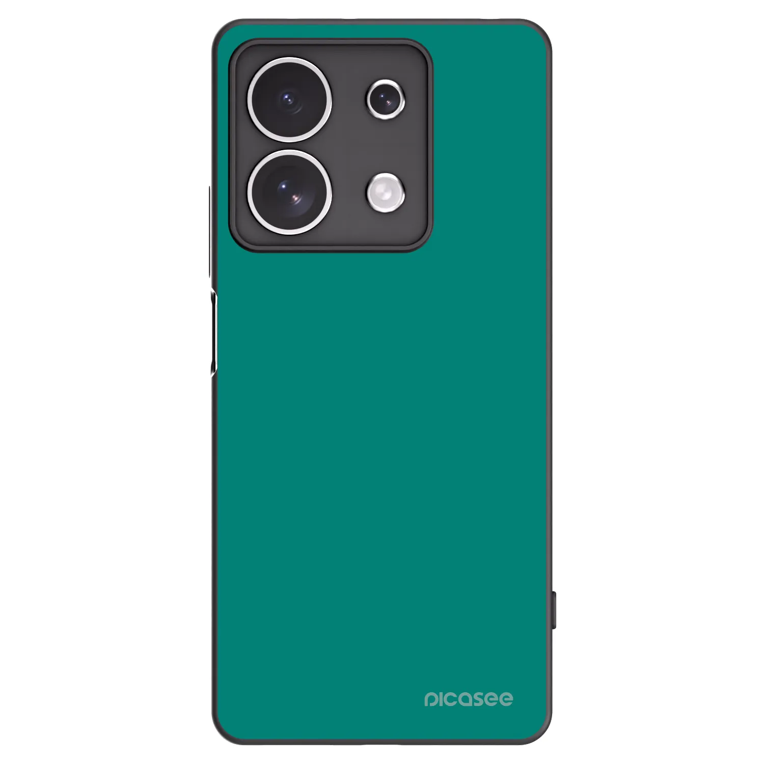 Picasee silikonový černý obal pro Xiaomi Redmi Note 13 4G - Emerald Mist