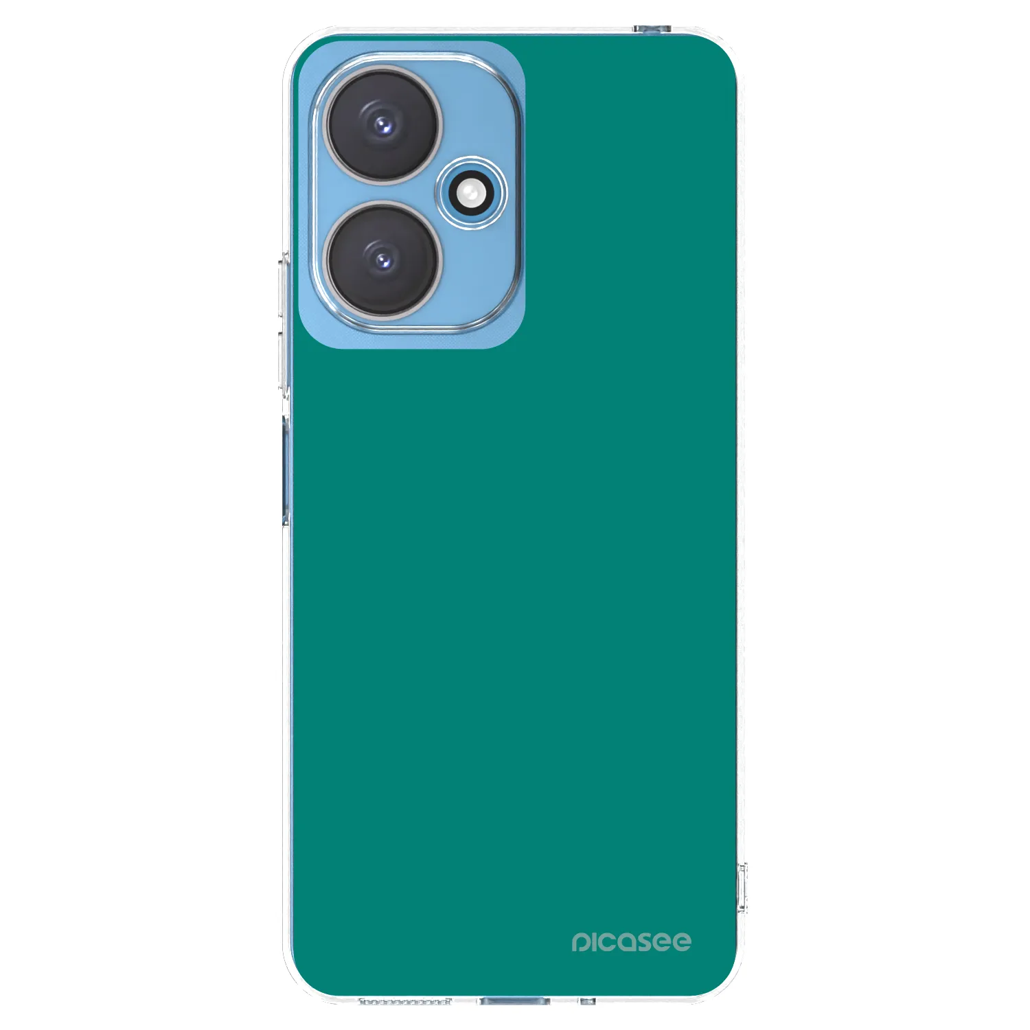 Picasee silikonový průhledný obal pro Xiaomi Redmi 13C 5G - Emerald Mist