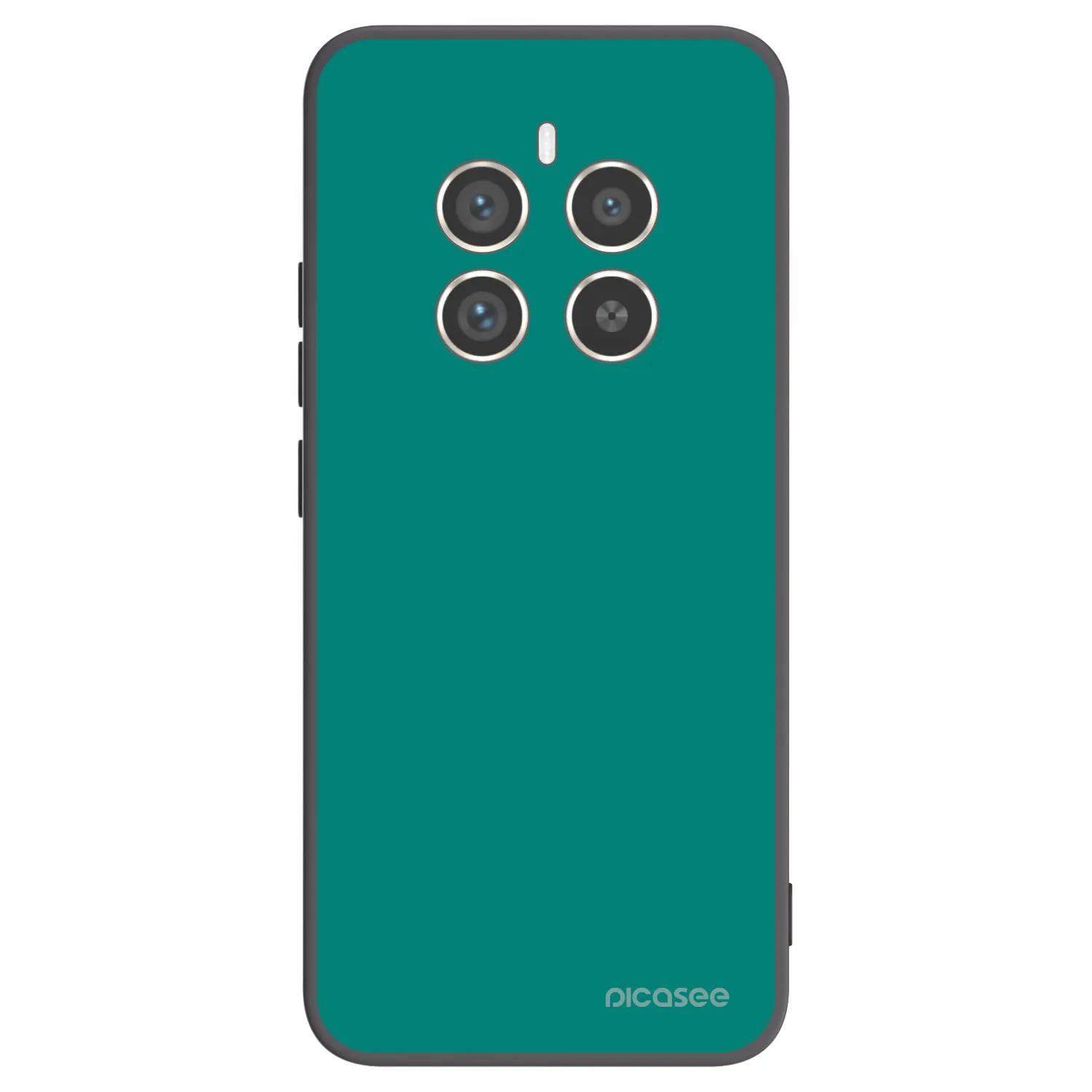 Picasee silikonový černý obal pro Realme 12 Pro 5G - Emerald Mist