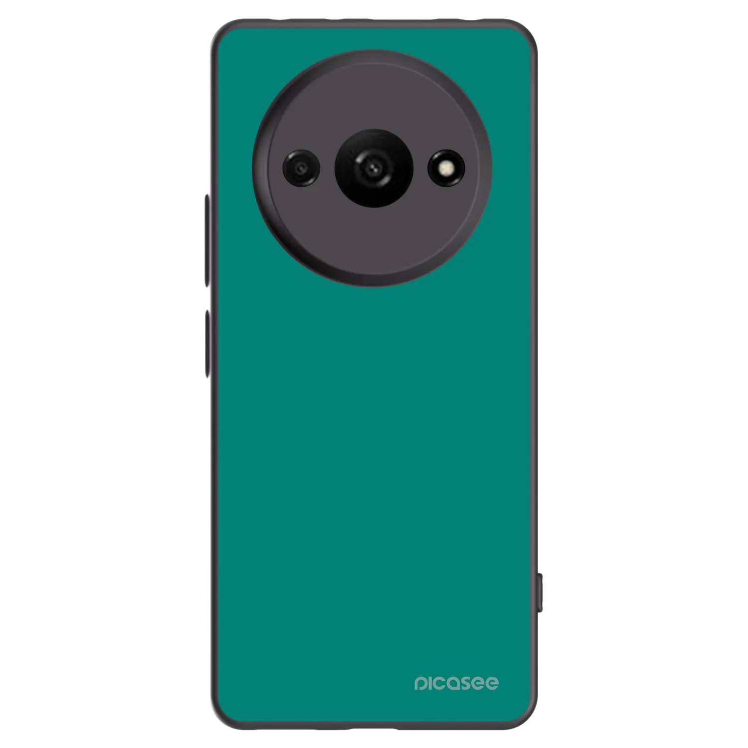 Picasee silikonový černý obal pro Xiaomi Redmi A3 - Emerald Mist