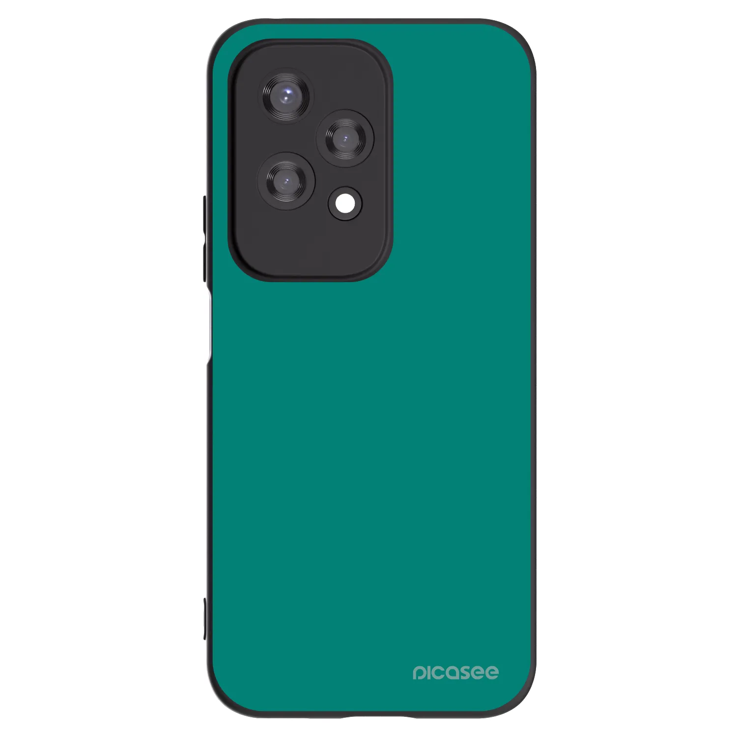 Picasee silikonový černý obal pro Honor 200 Lite - Emerald Mist
