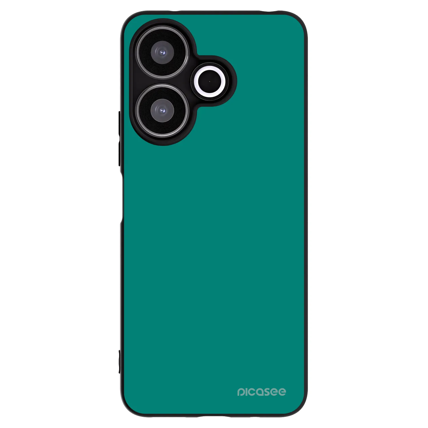 Picasee silikonový černý obal pro Xiaomi Redmi 13 4G - Emerald Mist