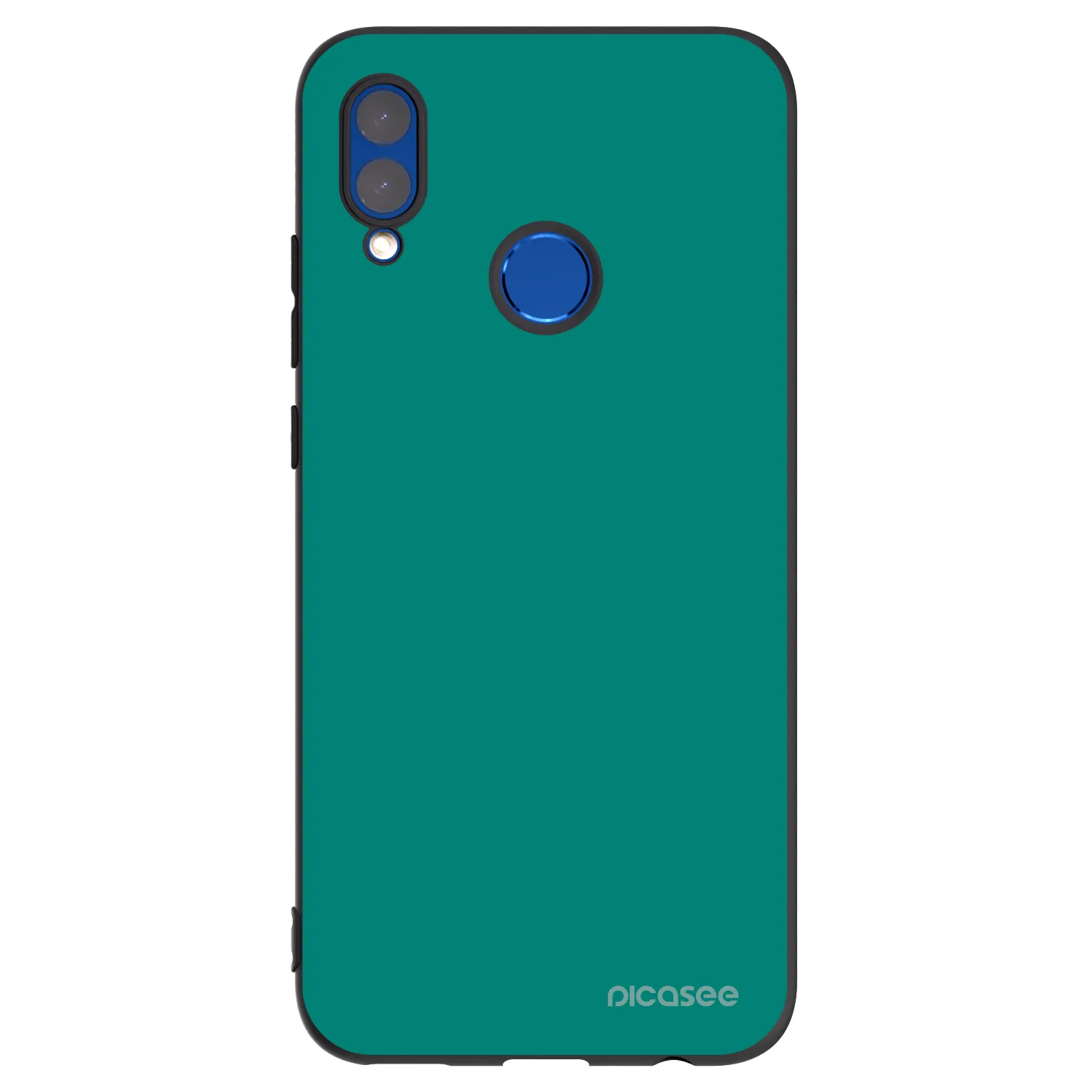 Picasee silikonový černý obal pro Huawei P Smart 2019 - Emerald Mist