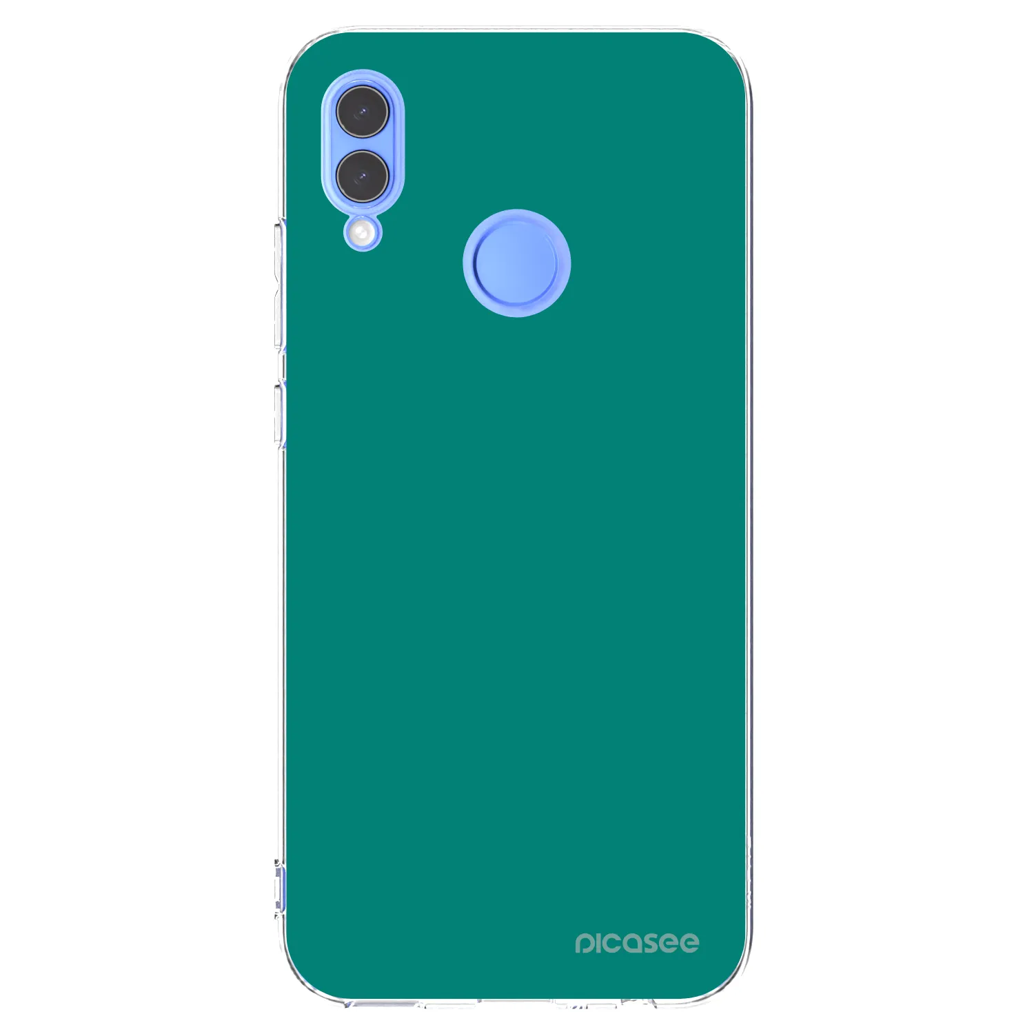 Picasee silikonový průhledný obal pro Honor 10 Lite - Emerald Mist