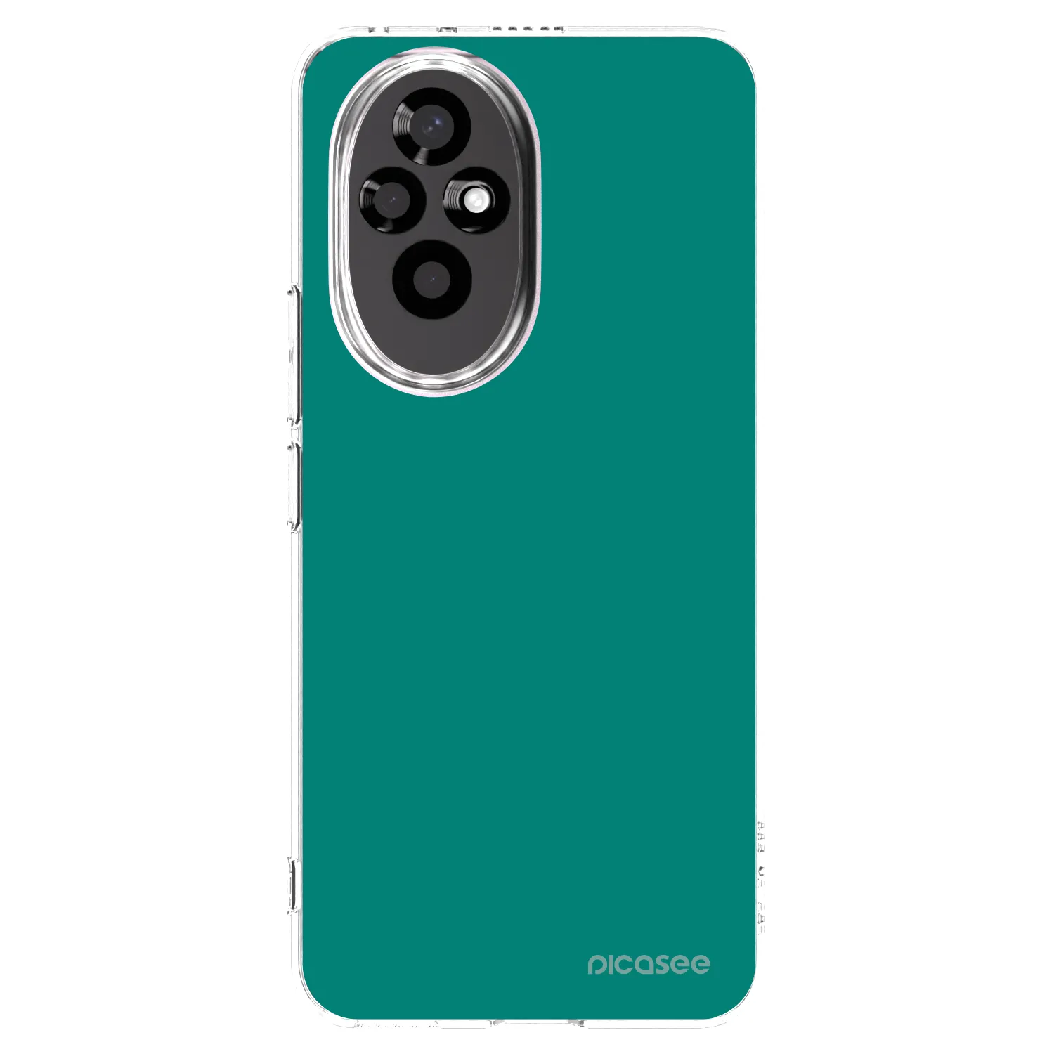 Picasee silikonový průhledný obal pro Honor 200 5G - Emerald Mist