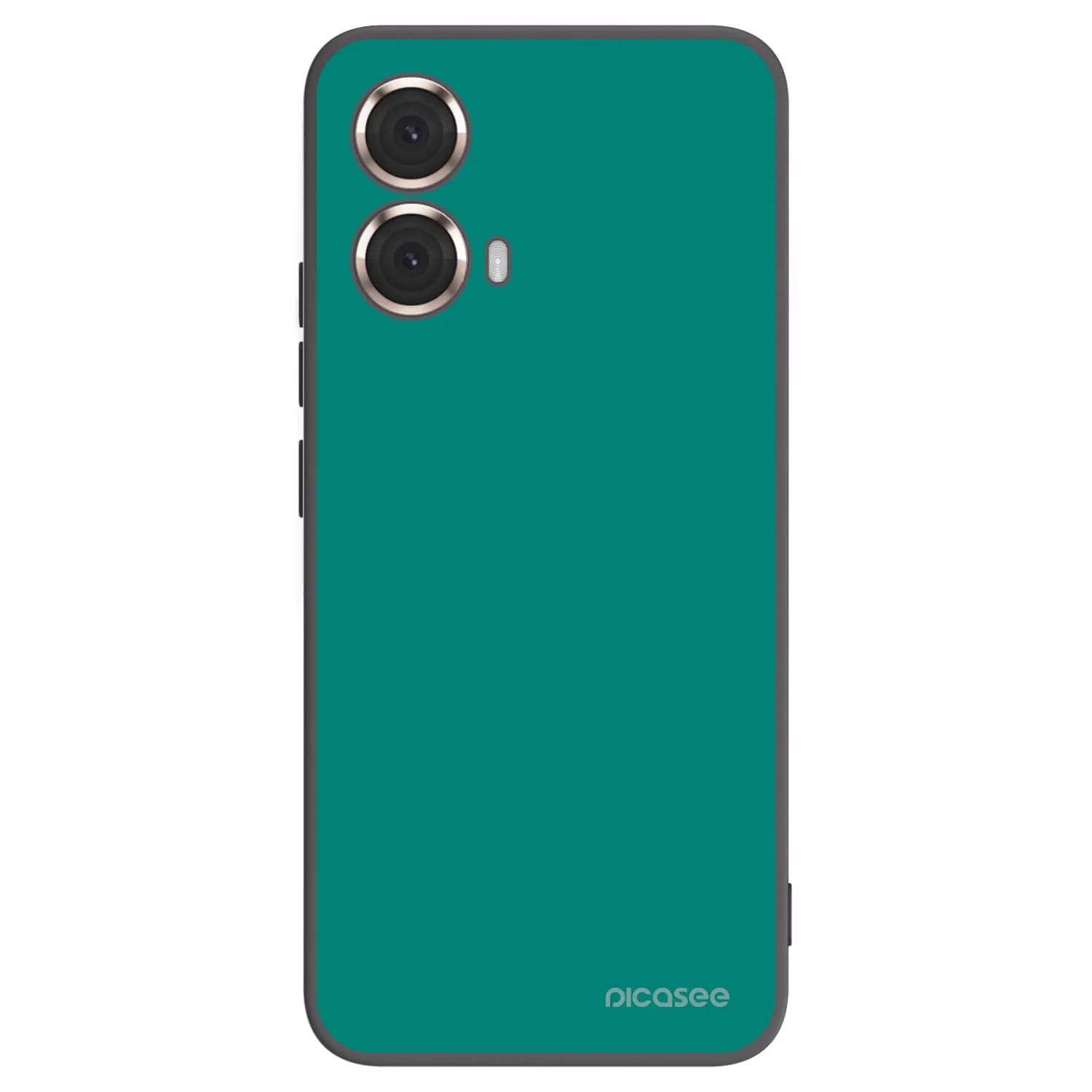 Picasee silikonový černý obal pro Motorola Moto G85 - Emerald Mist