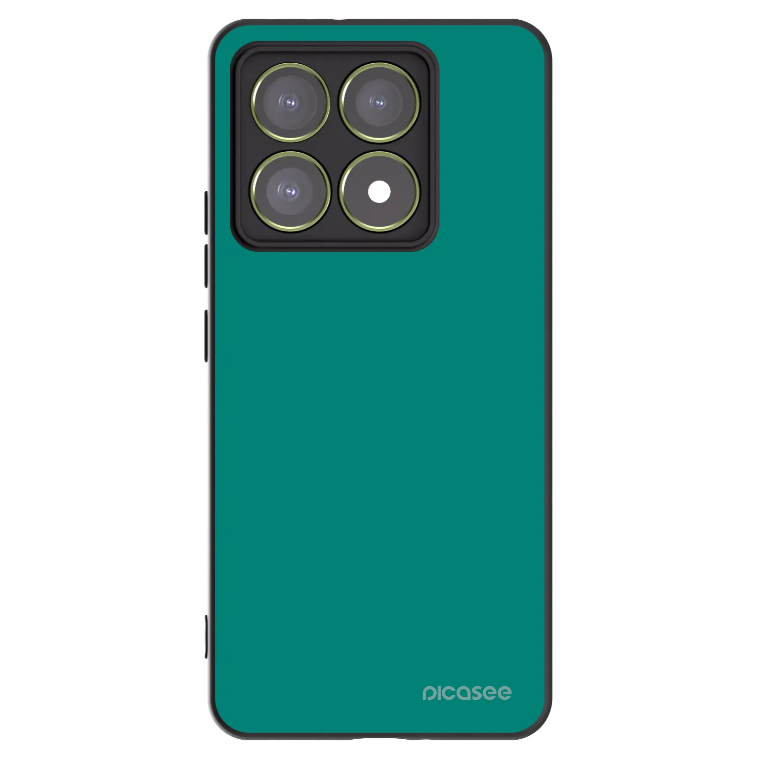 Picasee silikonový černý obal pro Xiaomi 14T - Emerald Mist