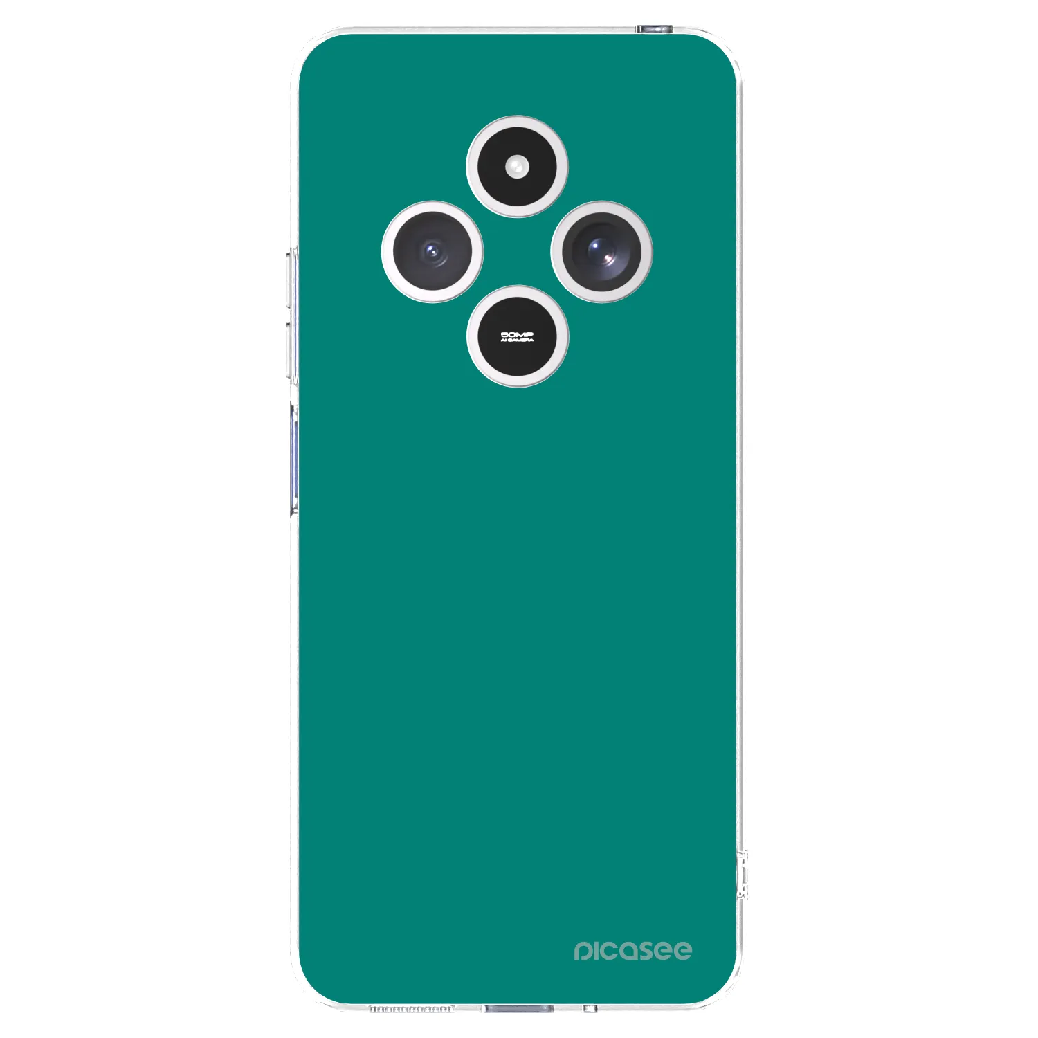 Picasee silikonový průhledný obal pro Xiaomi Redmi 14C - Emerald Mist