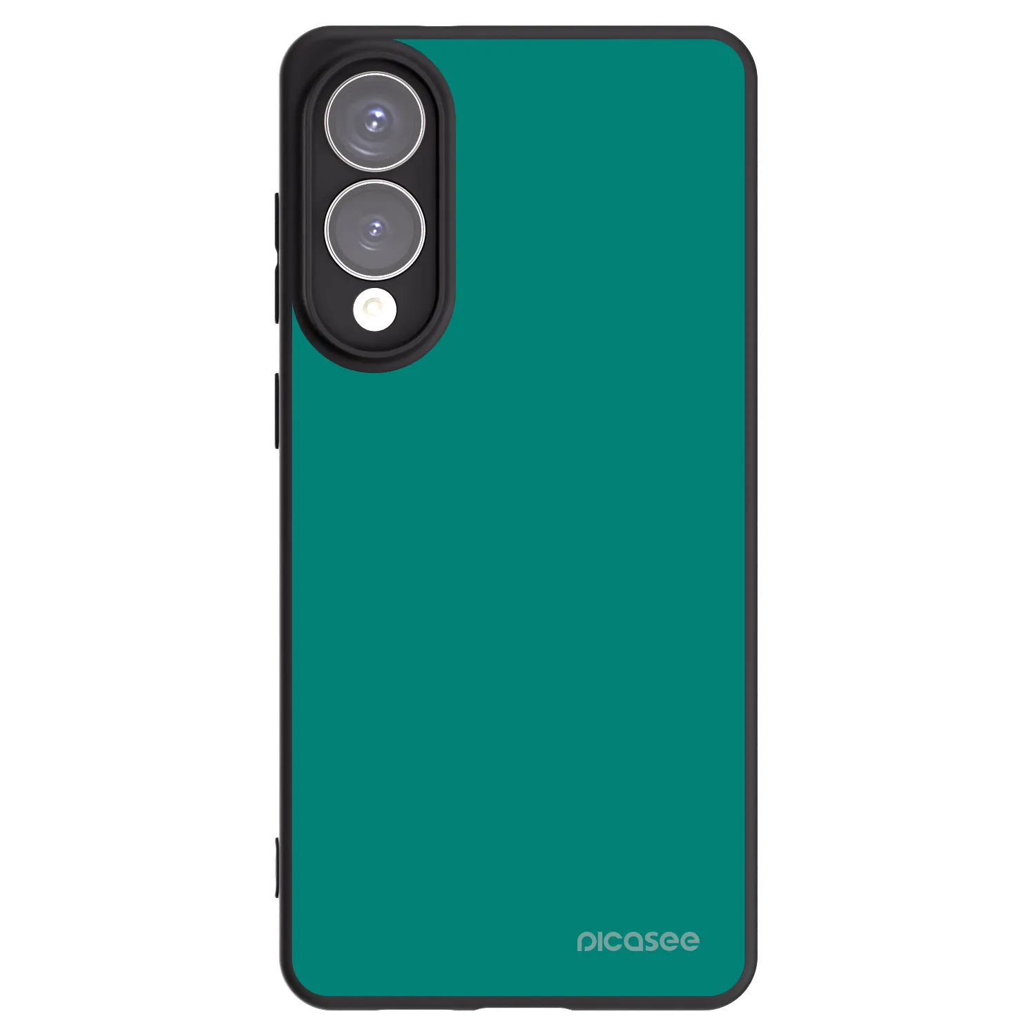 Picasee silikonový černý obal pro Samsung Galaxy S25 Edge 5G - Emerald Mist