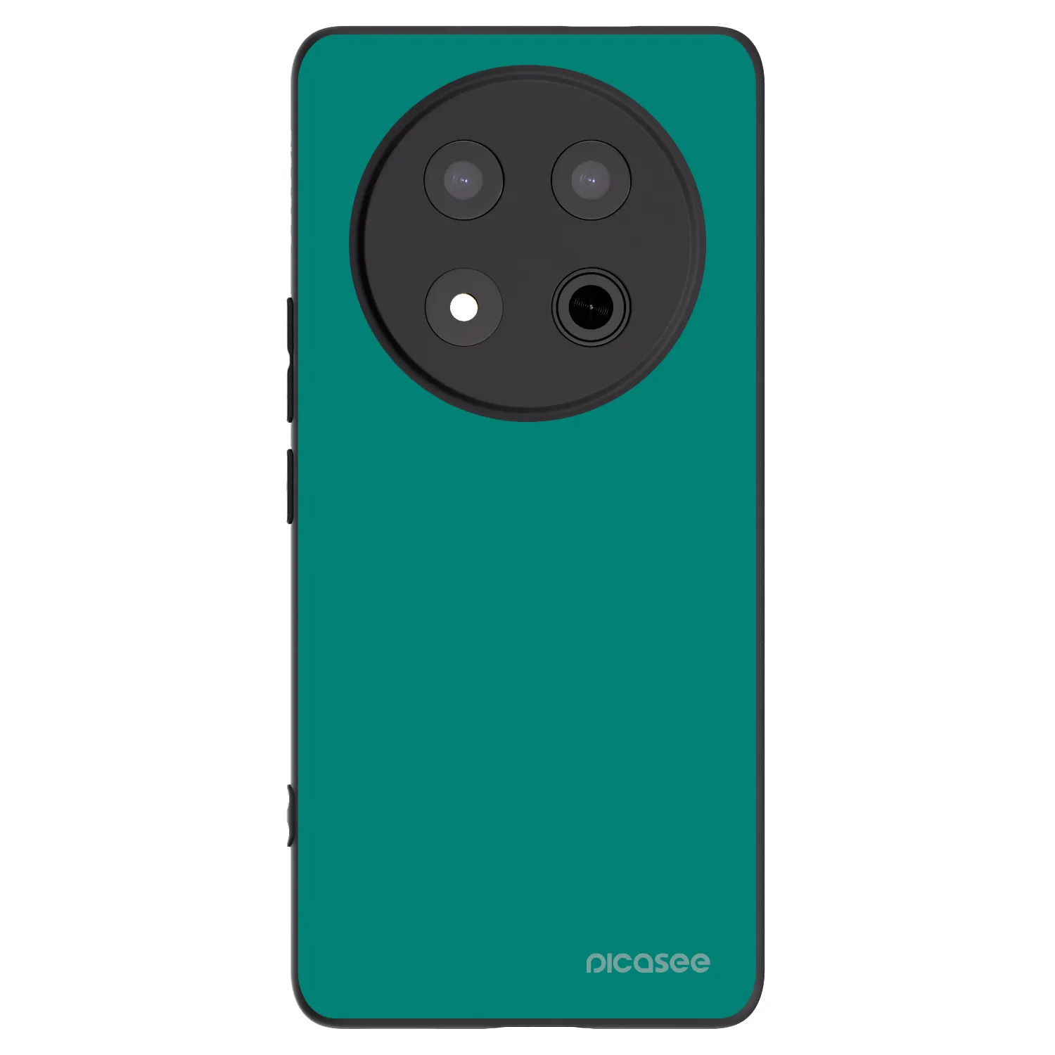 Picasee silikonový černý obal pro Honor Magic7 Lite 5G - Emerald Mist