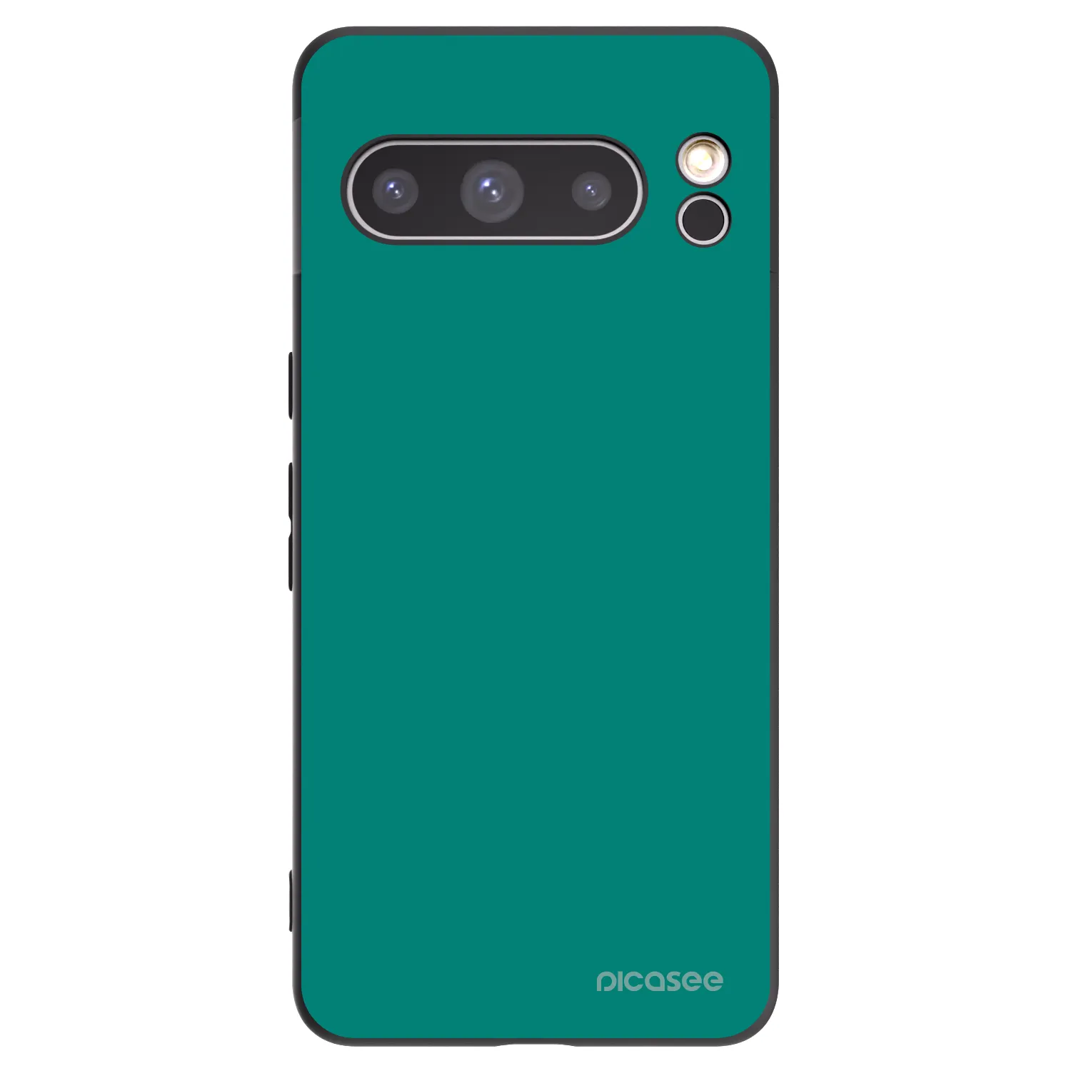 Picasee silikonový černý obal pro Google Pixel 8 Pro - Emerald Mist