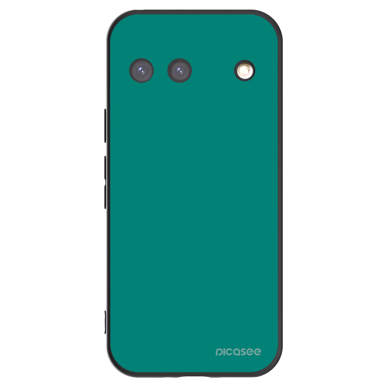 Picasee silikonový černý obal pro Google Pixel 9 - Emerald Mist