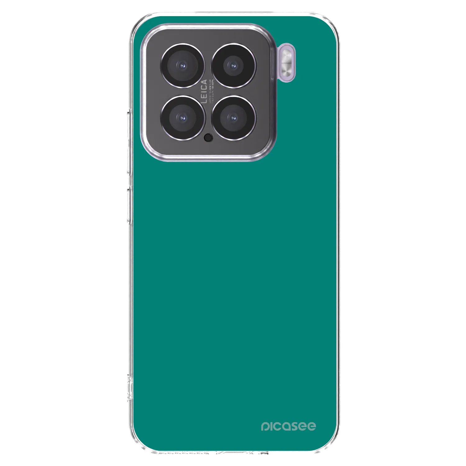 Picasee silikonový průhledný obal pro Xiaomi 15 - Emerald Mist