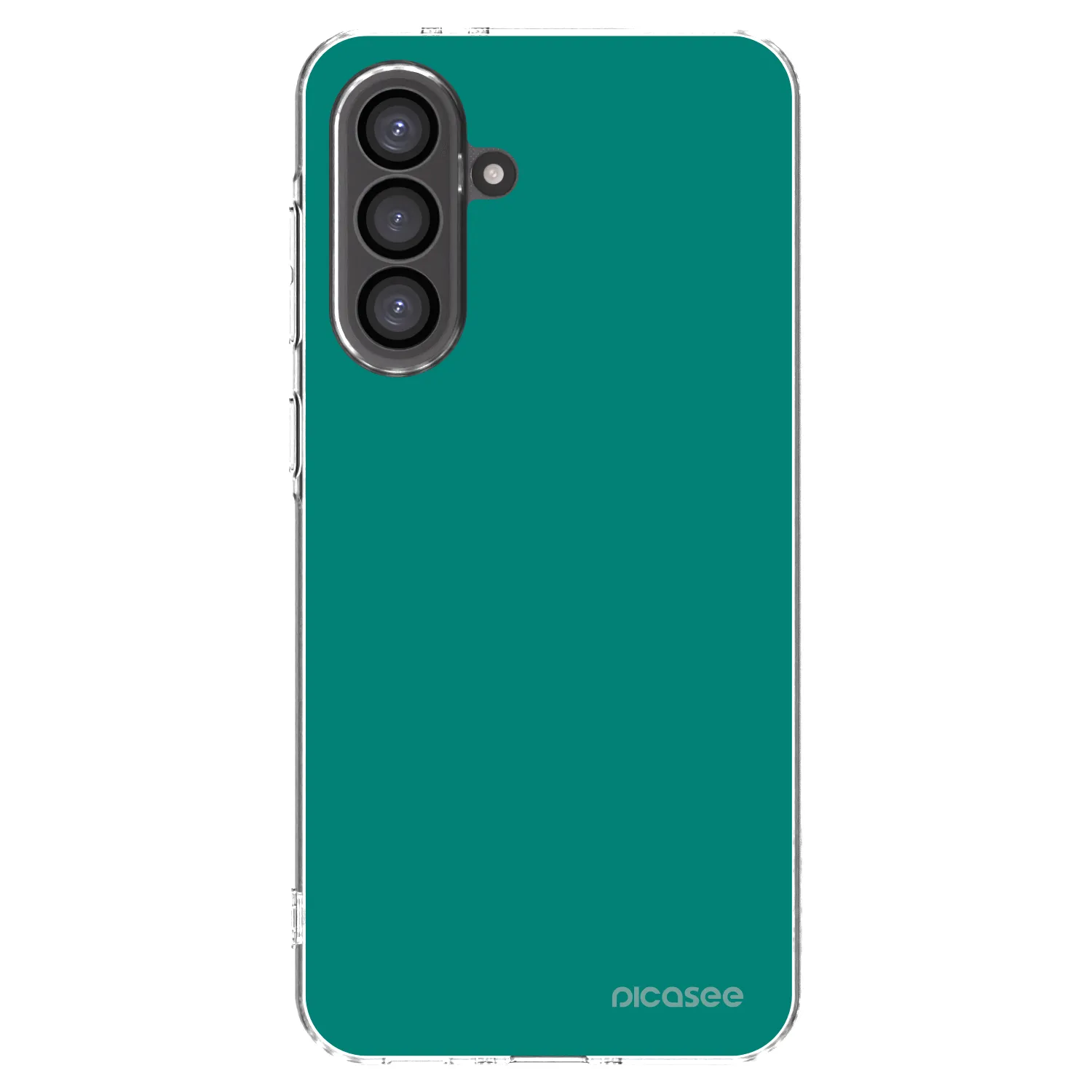 Picasee silikonový průhledný obal pro Samsung Galaxy A56 5G A566B - Emerald Mist