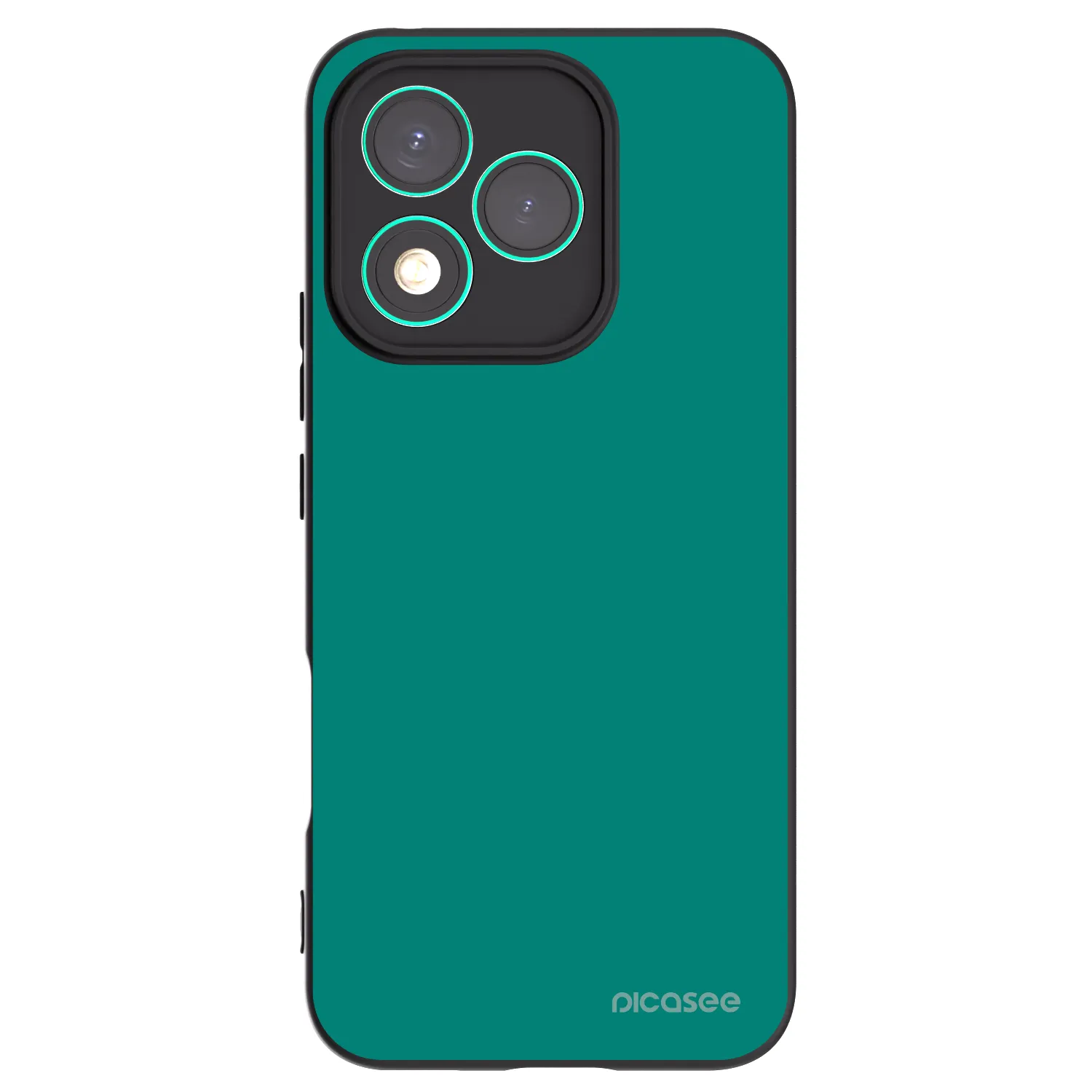 Picasee silikonový černý obal pro Honor 400 Lite 5G - Emerald Mist